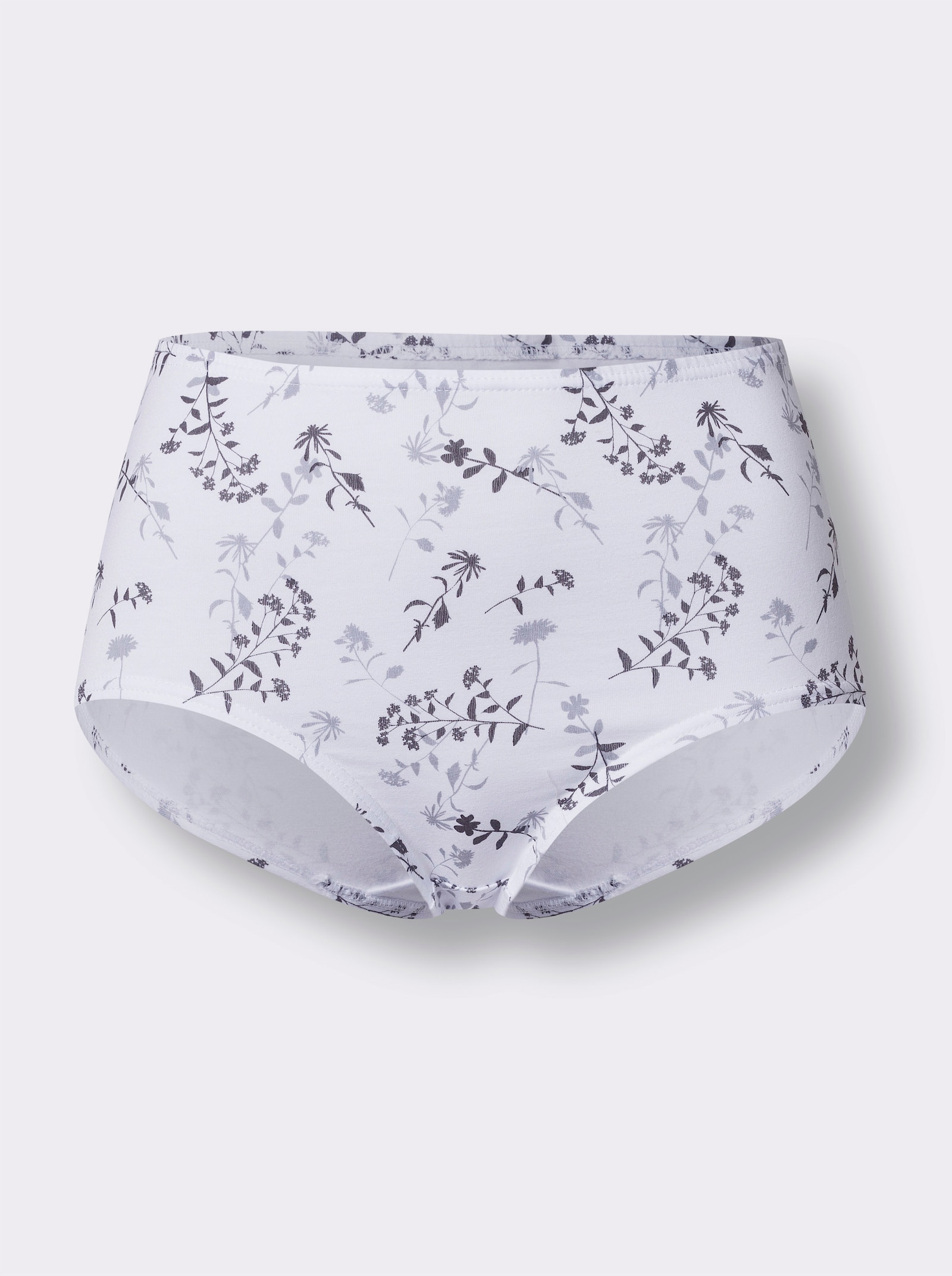 Tailleslip in stretchkwaliteit - wit + grijs + ivoor