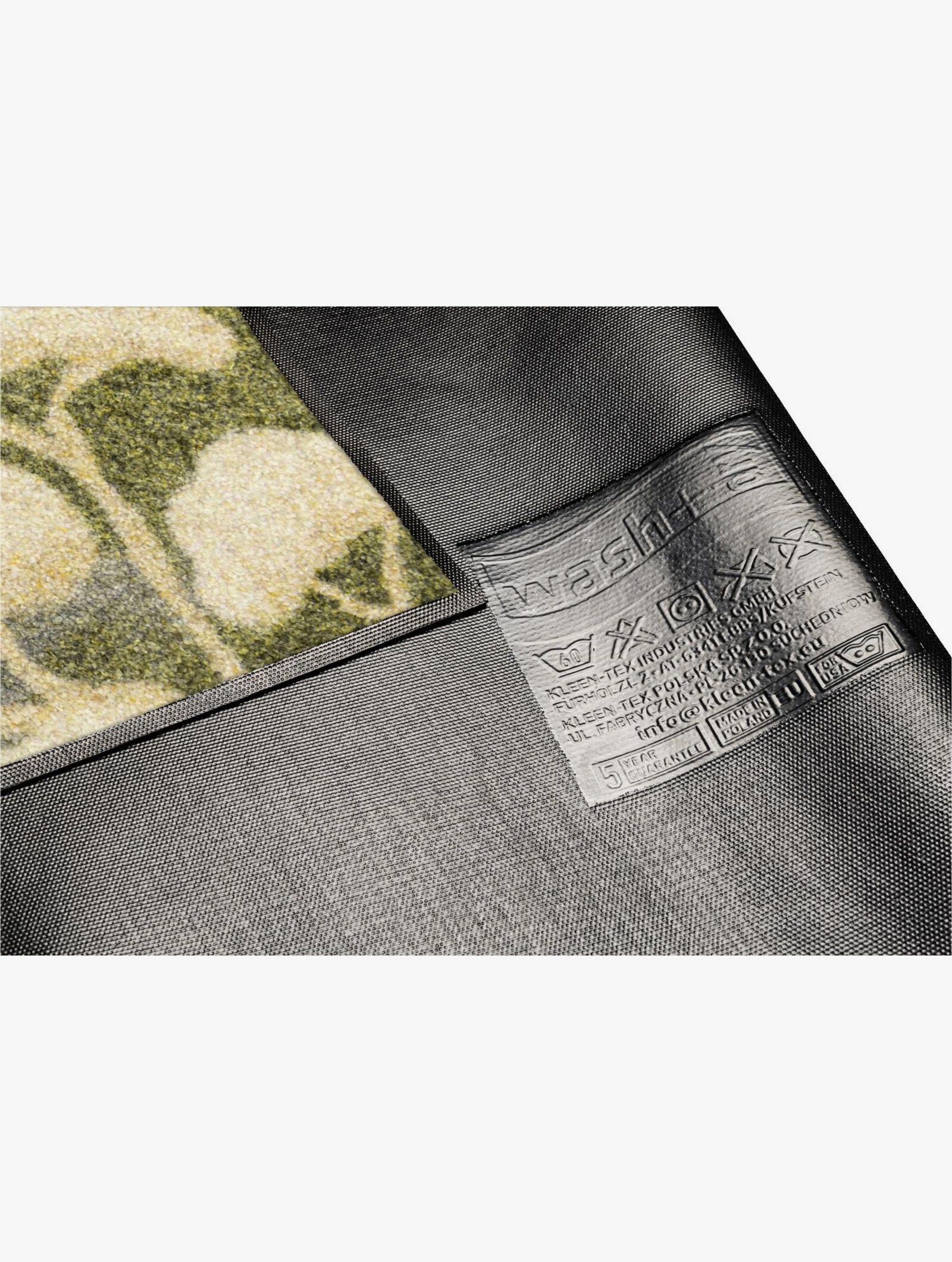 wash+dry by Kleen-Tex Fußmatte - beige-grün-gemustert