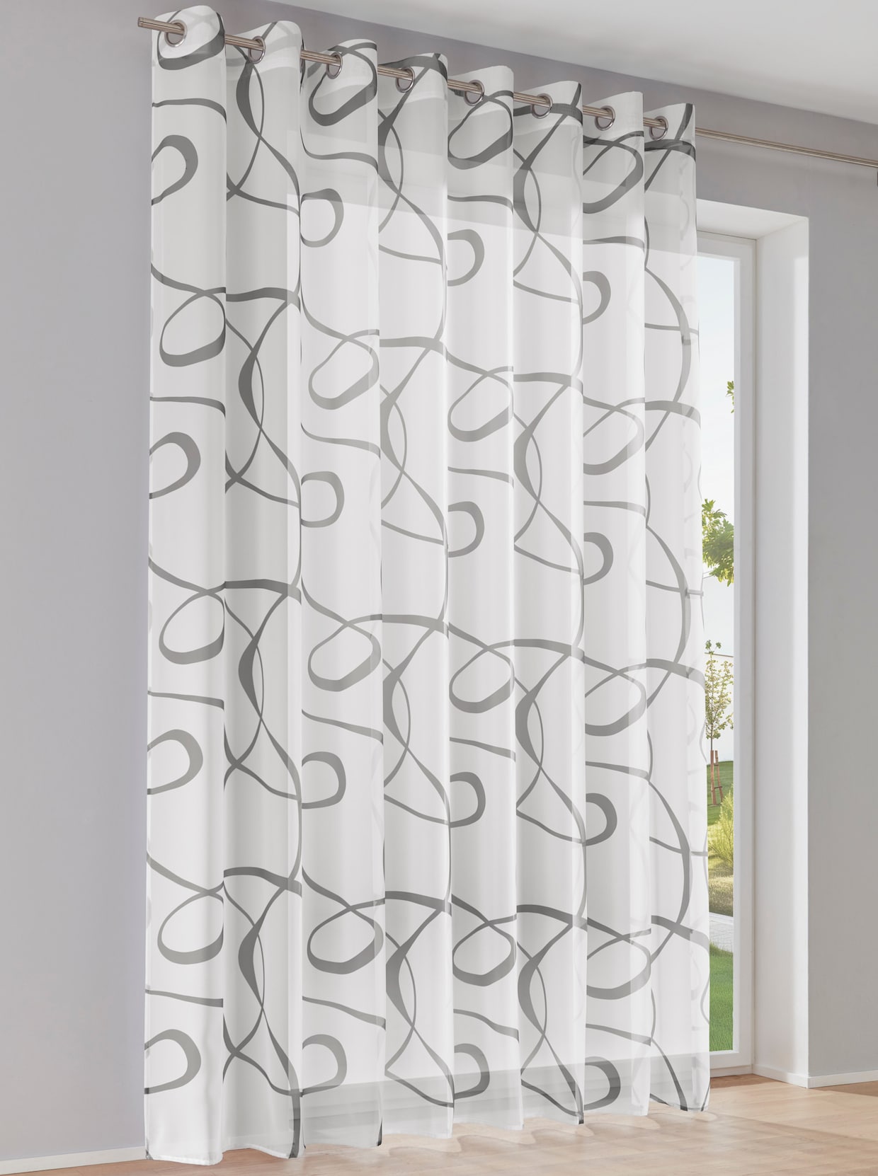 heine home Dekostore - weiß-grau