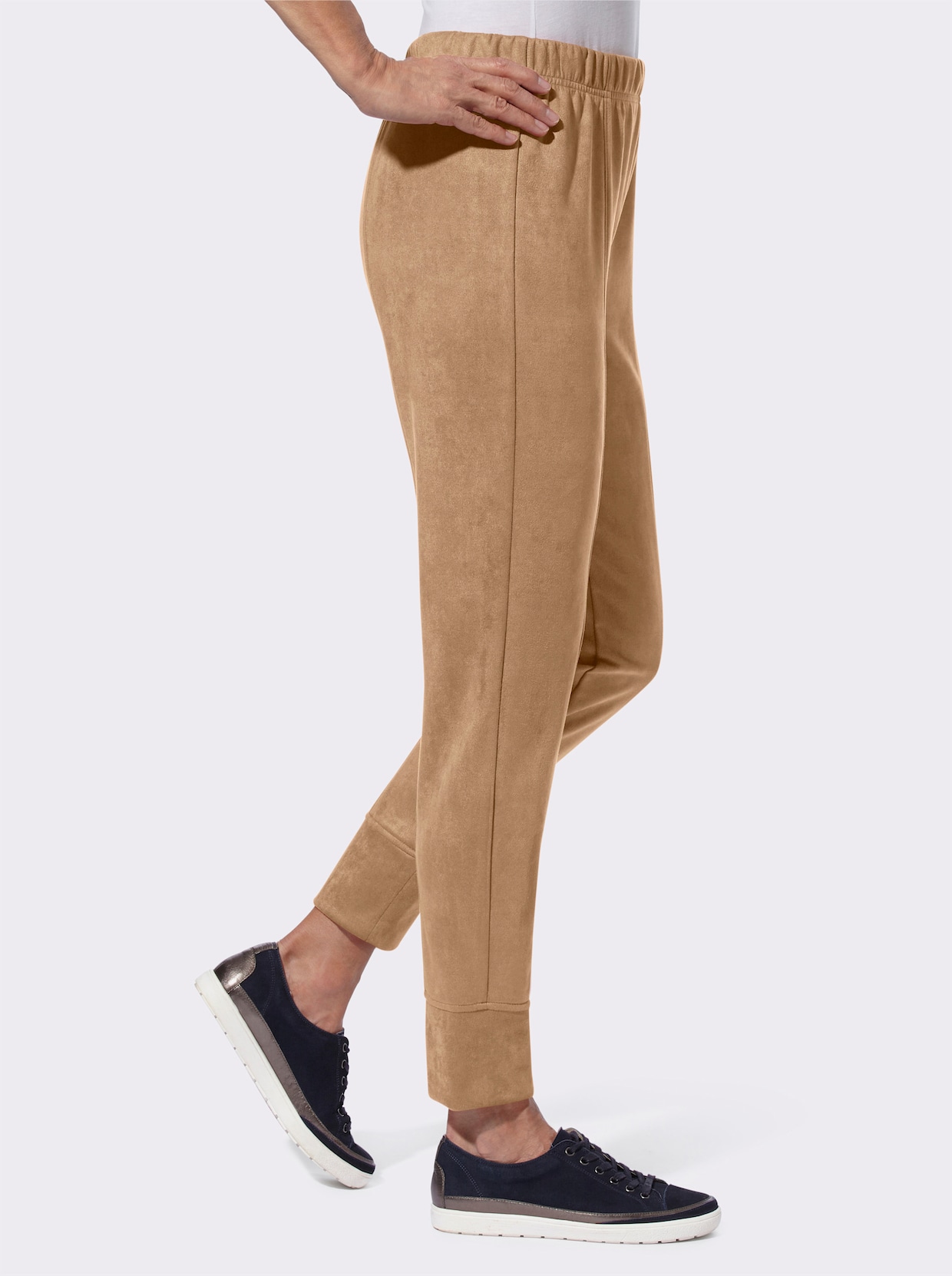 comfortbroek - camel