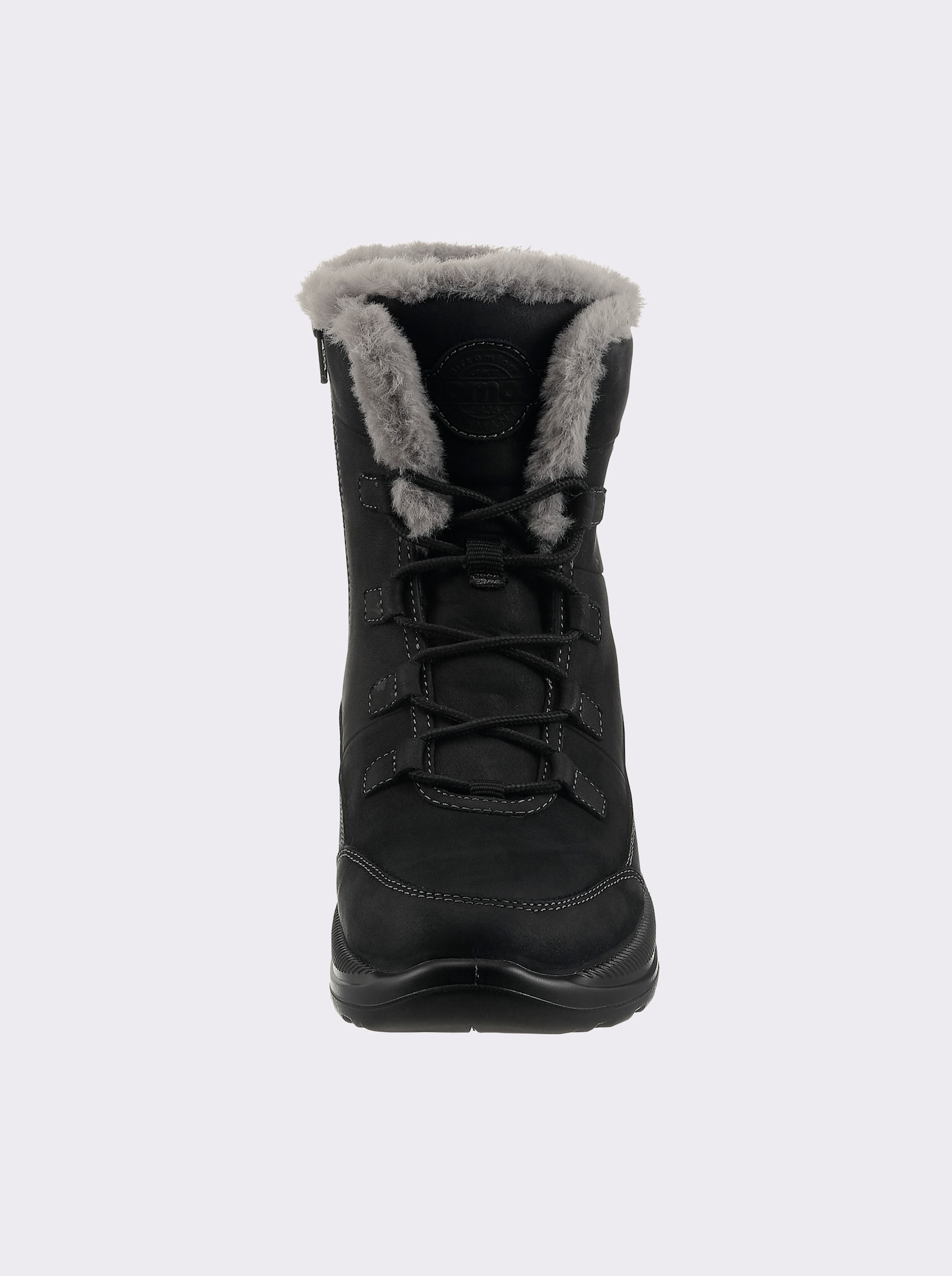 Jomos Winterstiefel mit warmem Futter - schwarz
