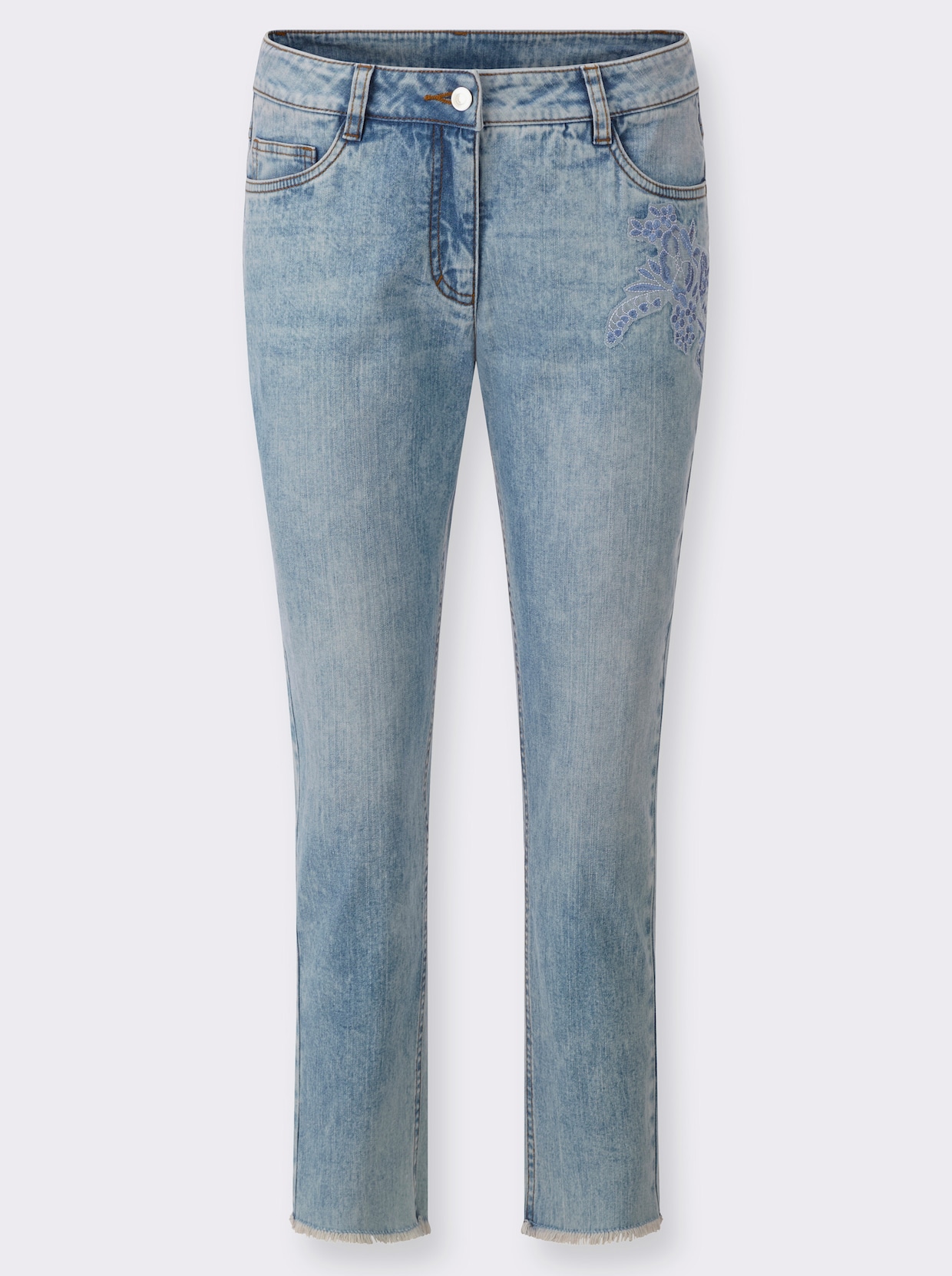7/8-Jeans - blue-bleached