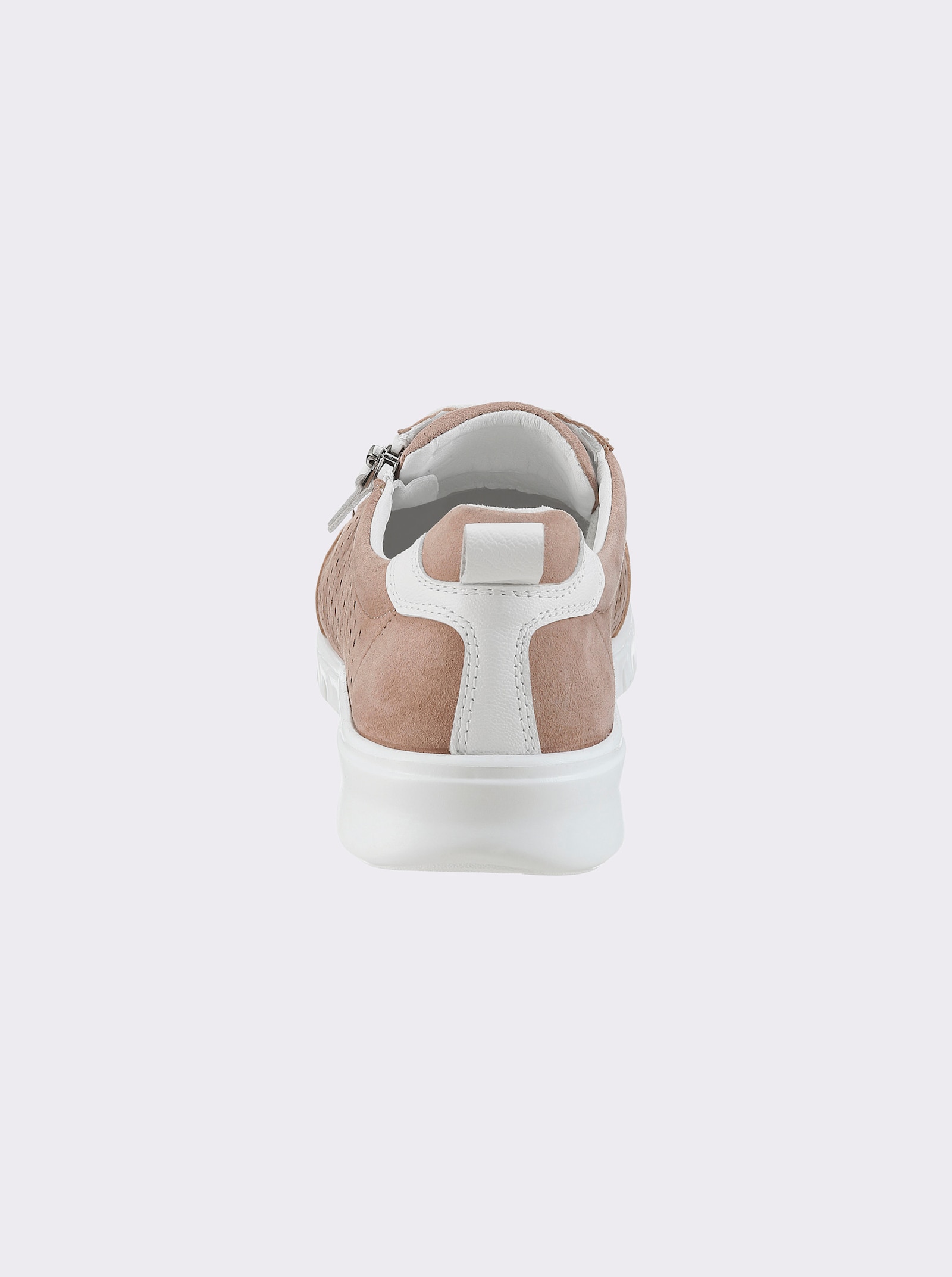 Naturläufer Sneaker mit Zipper - elfenbein