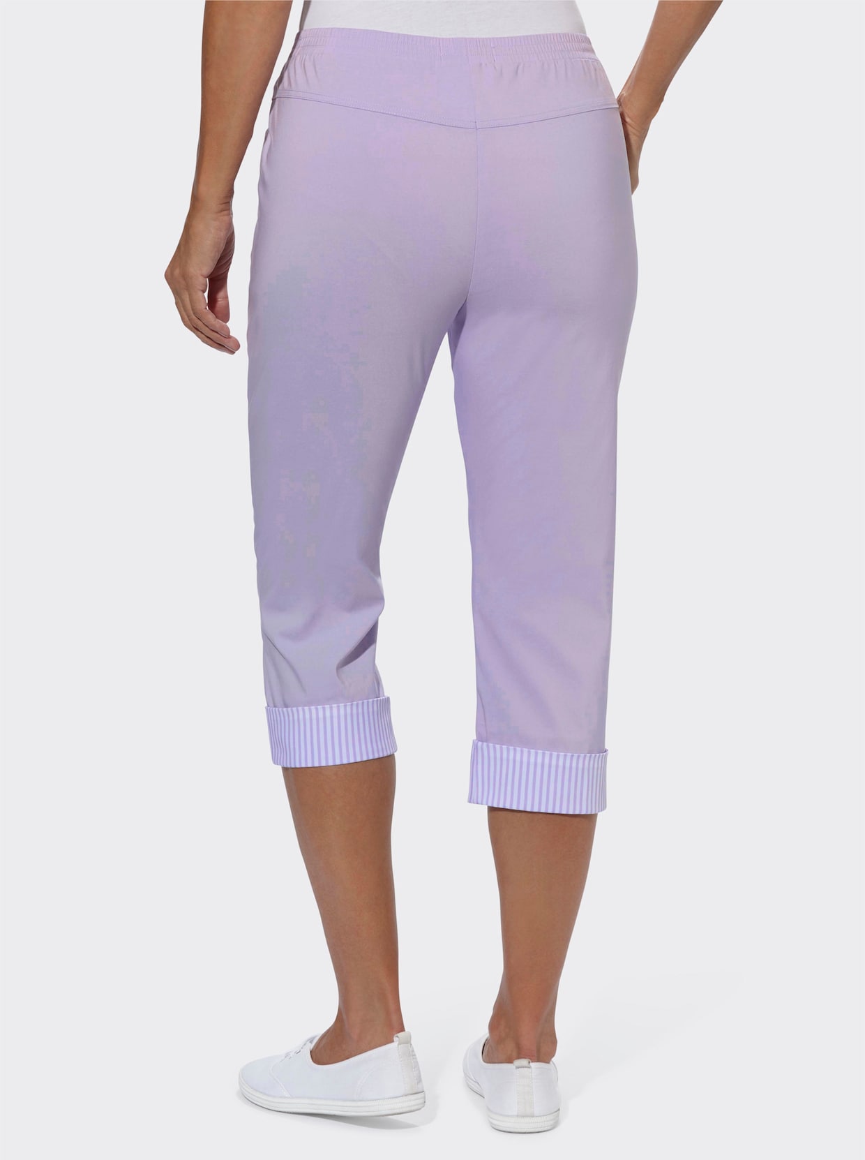 Caprihose - flieder