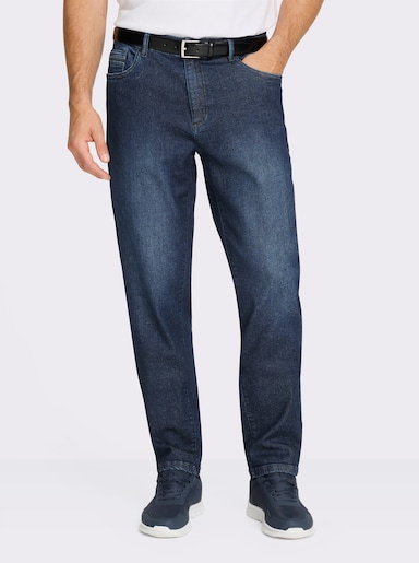 Marco Donati 5-Pocket-Jeans - blue-stone-washed