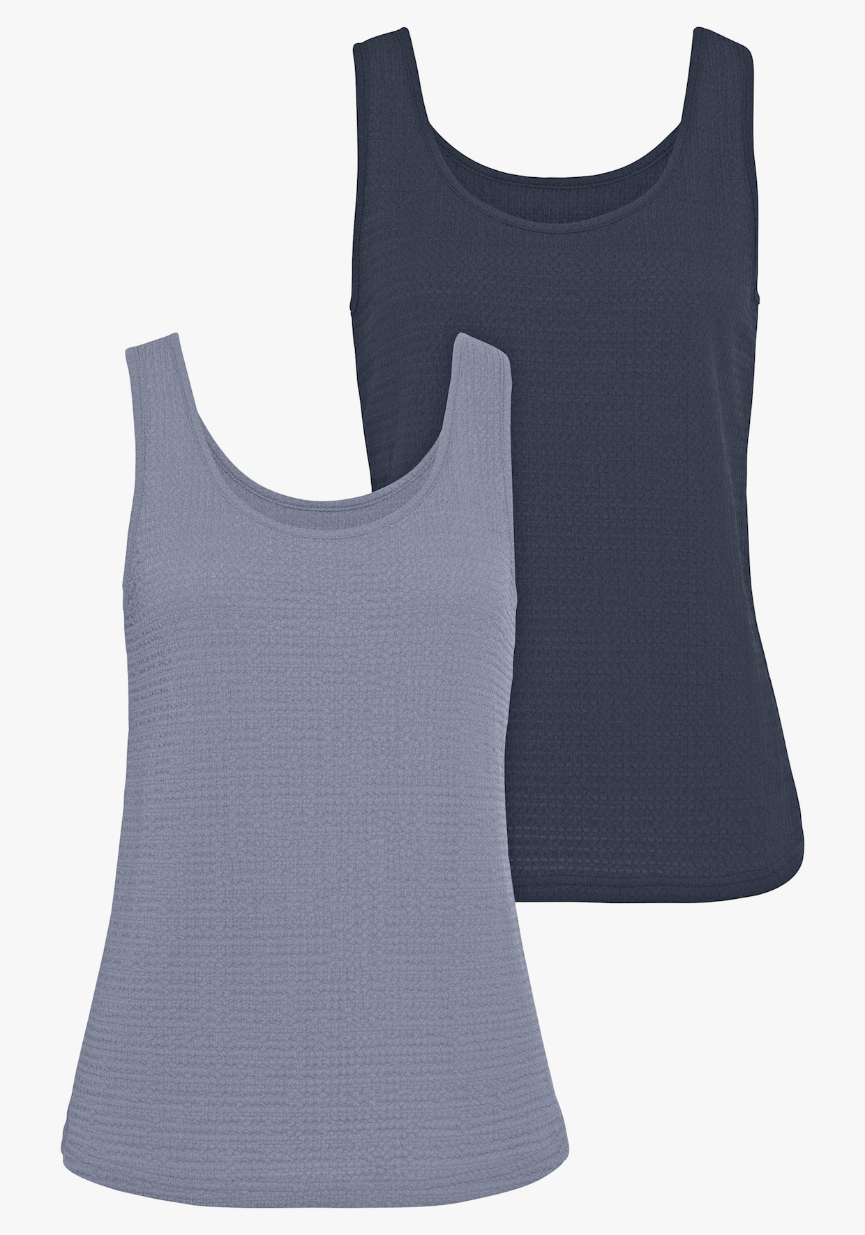 Vivance Strandtop - rauchblau, navy