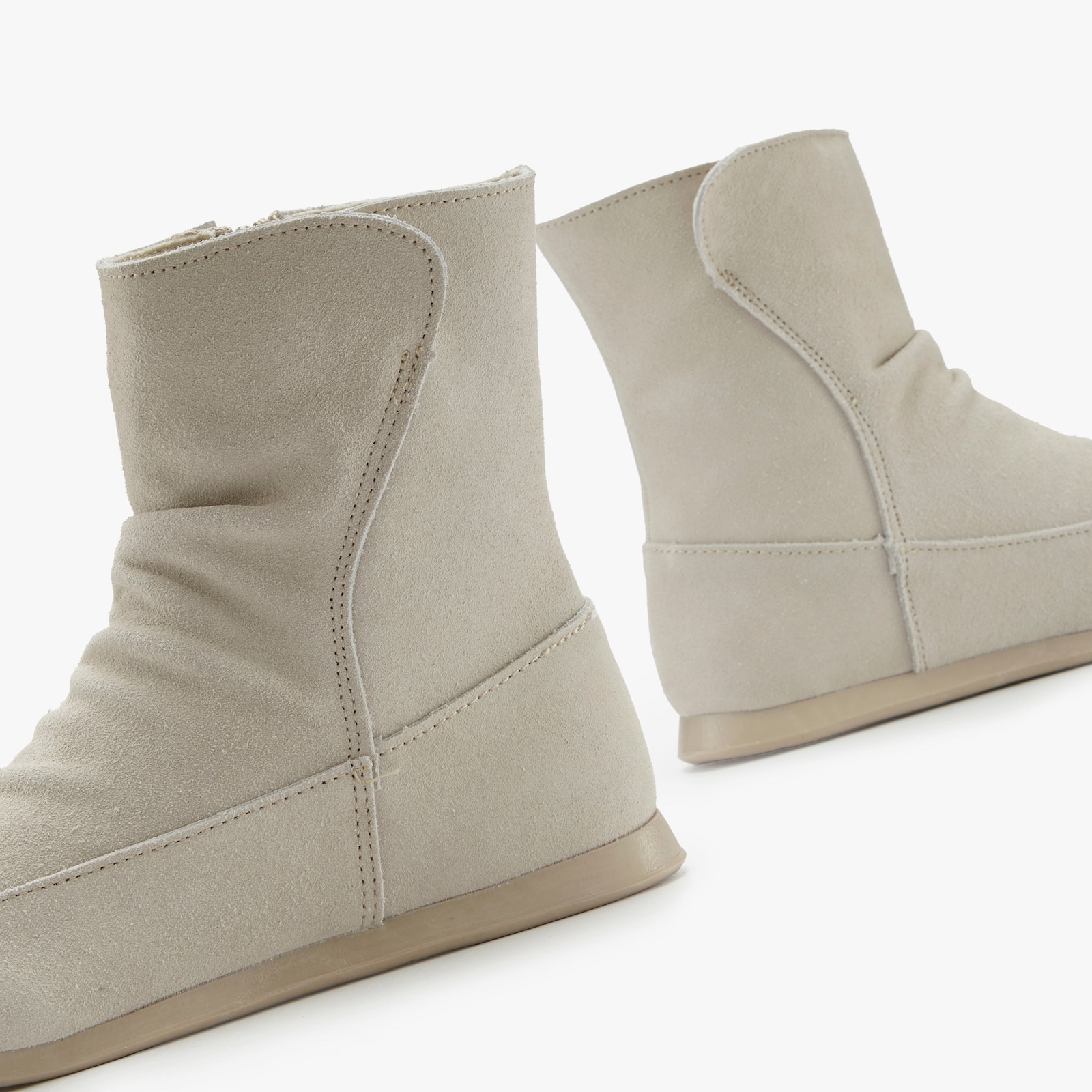 Vivance Stiefelette - hellgrau/creme