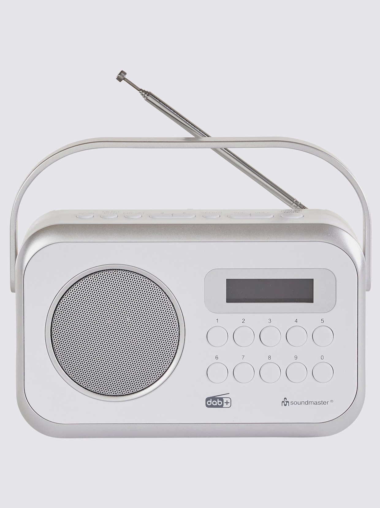 soundmaster Radio retro - blanc