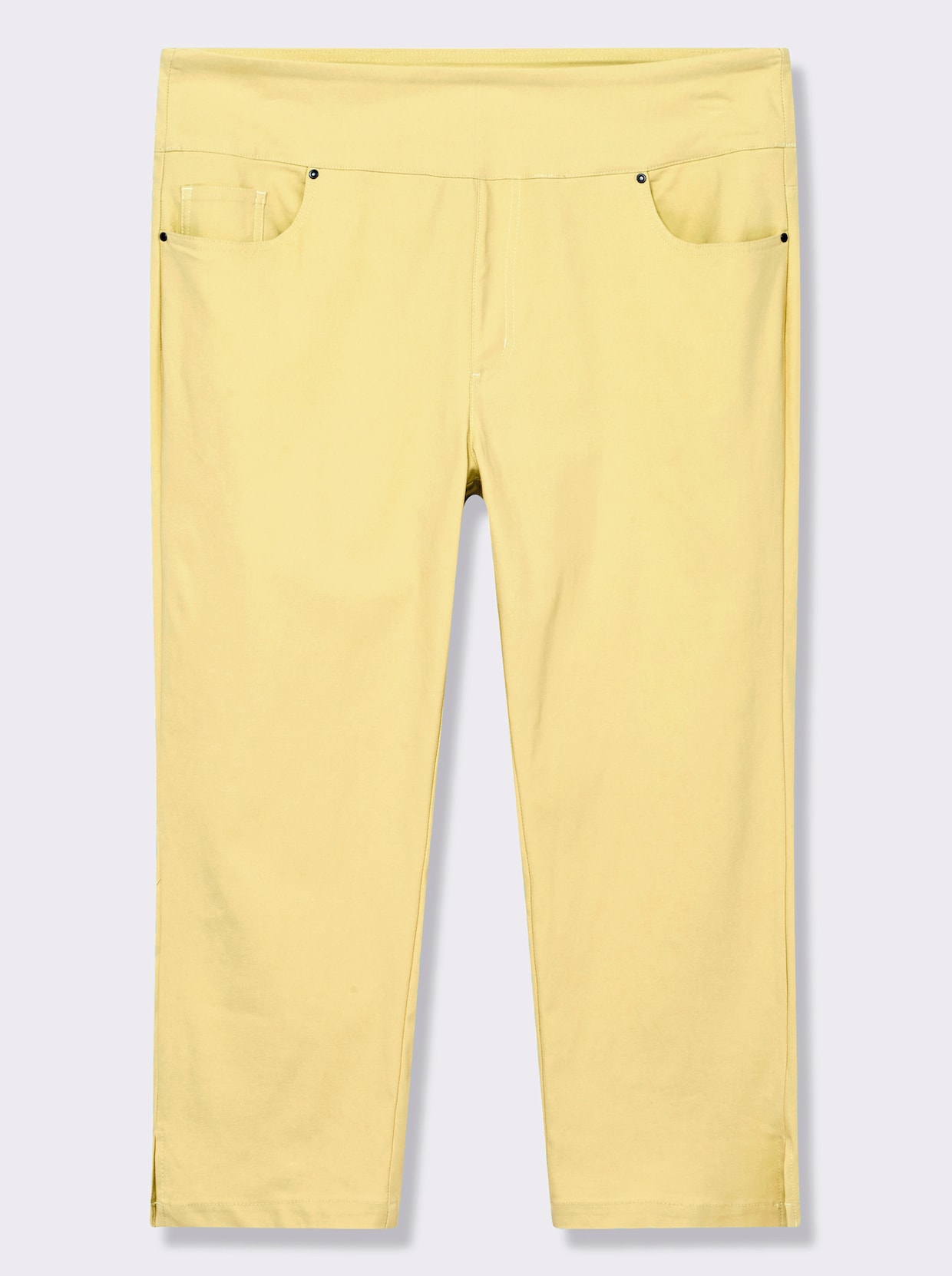 Stretch-Hose - vanillegelb
