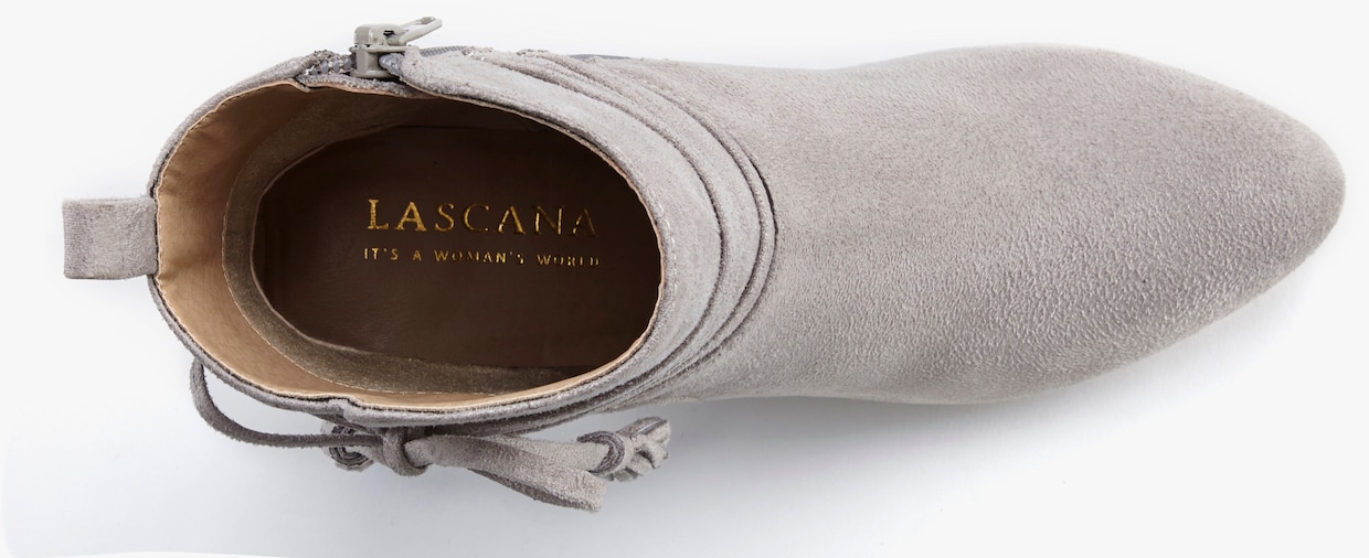 LASCANA Bottines - gris clair