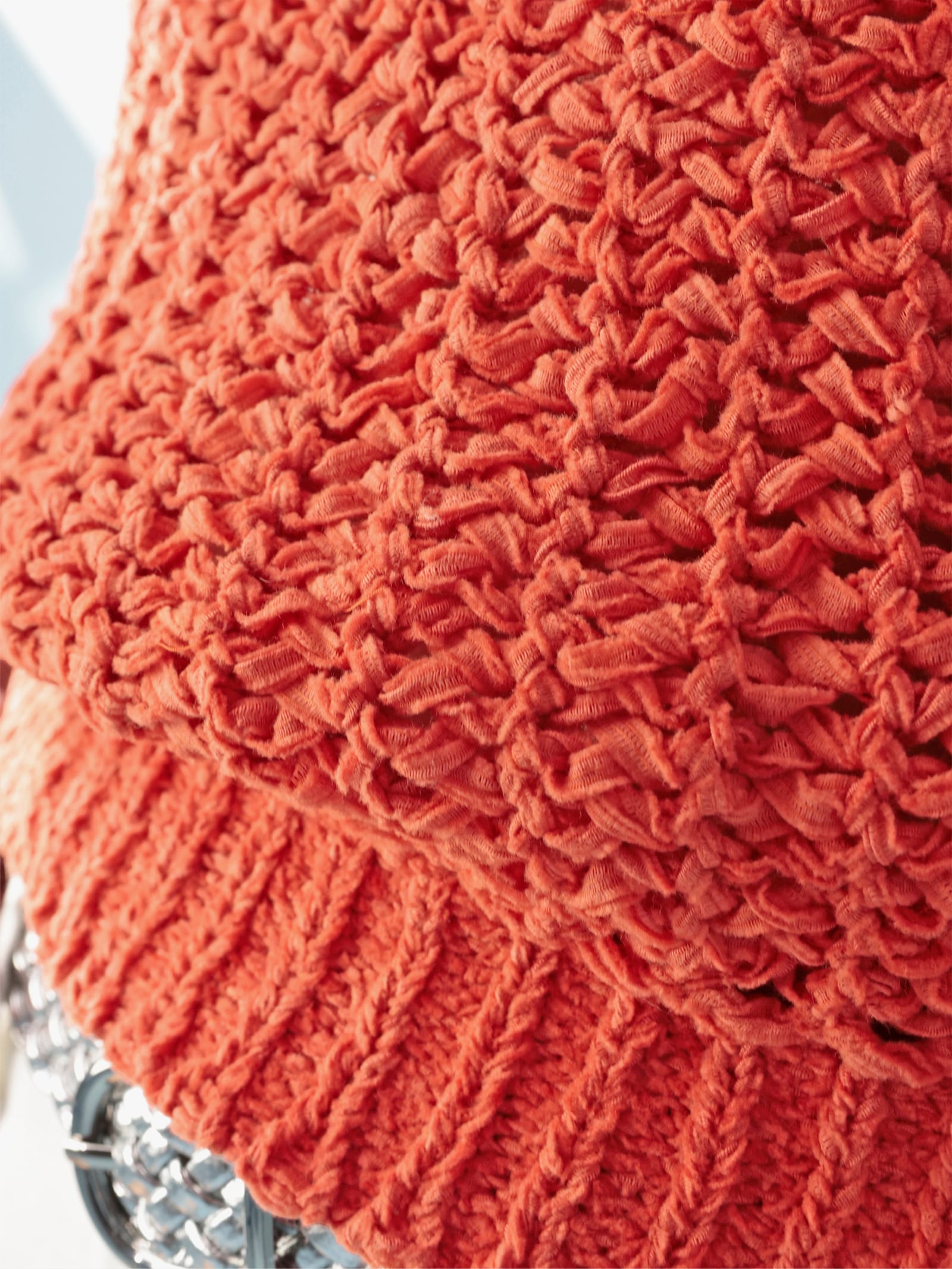 heine Strickpullover leicht transparent - terra