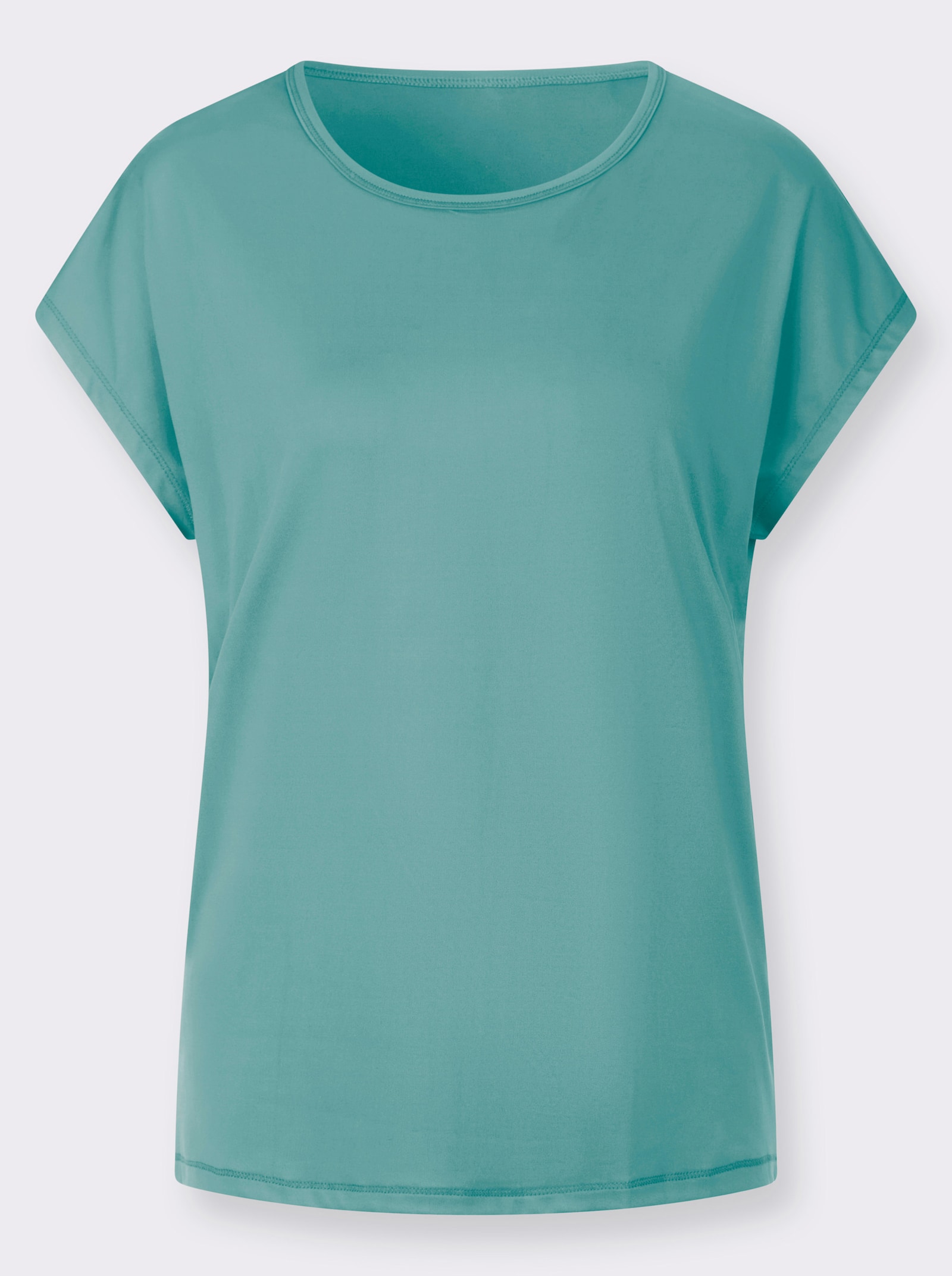 Rundhalsshirt für Sport und Freizeit - ozean