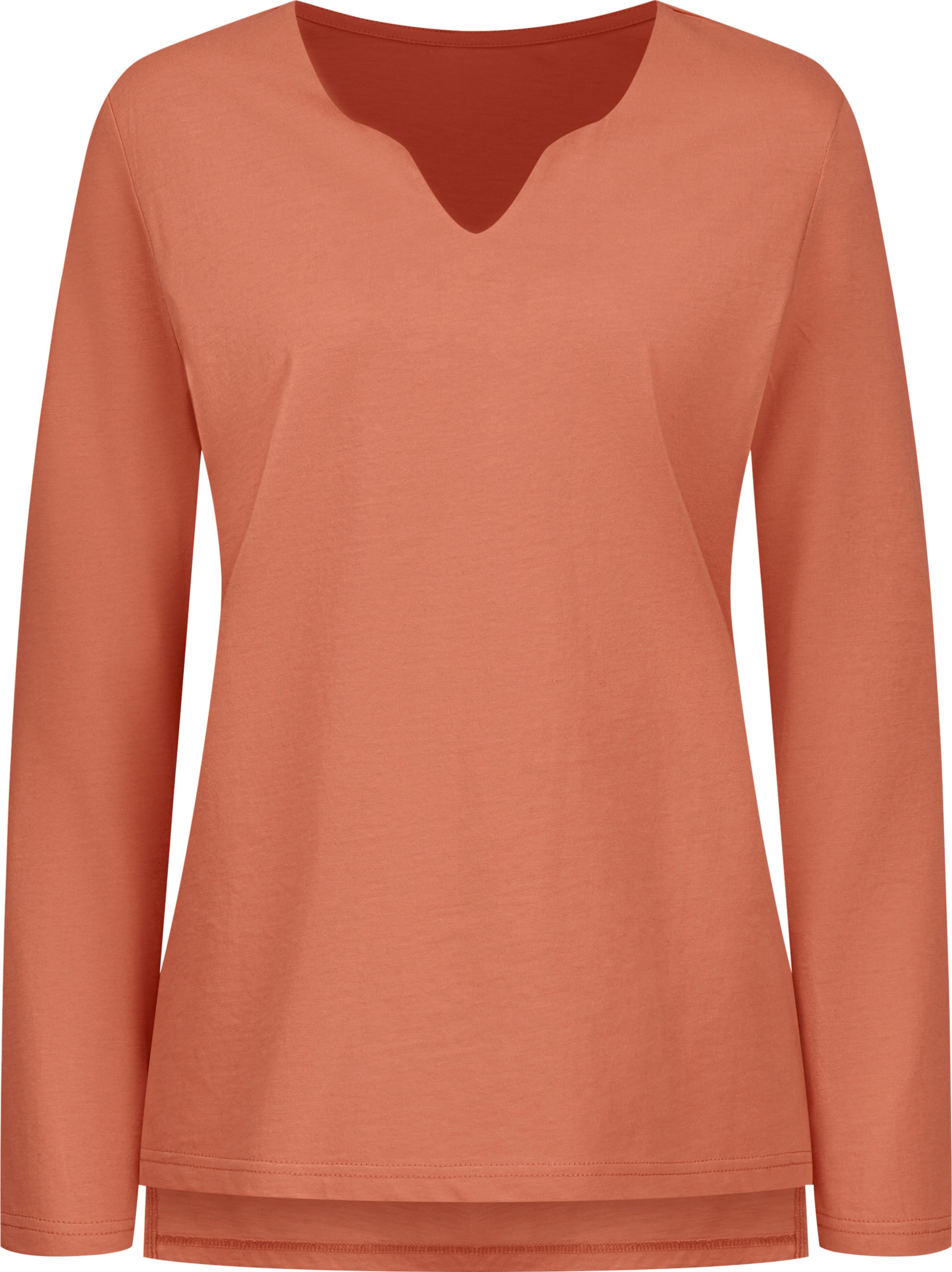 Your Look... for less! Dames Shirt met lange mouwen papaya Maat