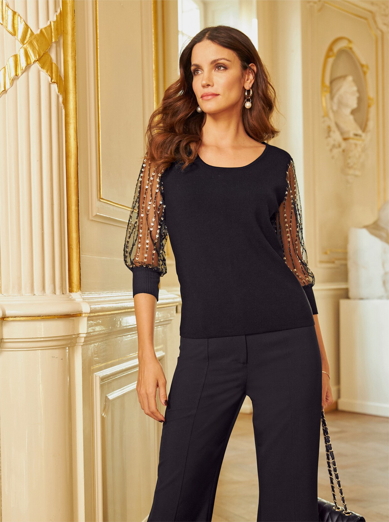 heine Pullover - schwarz