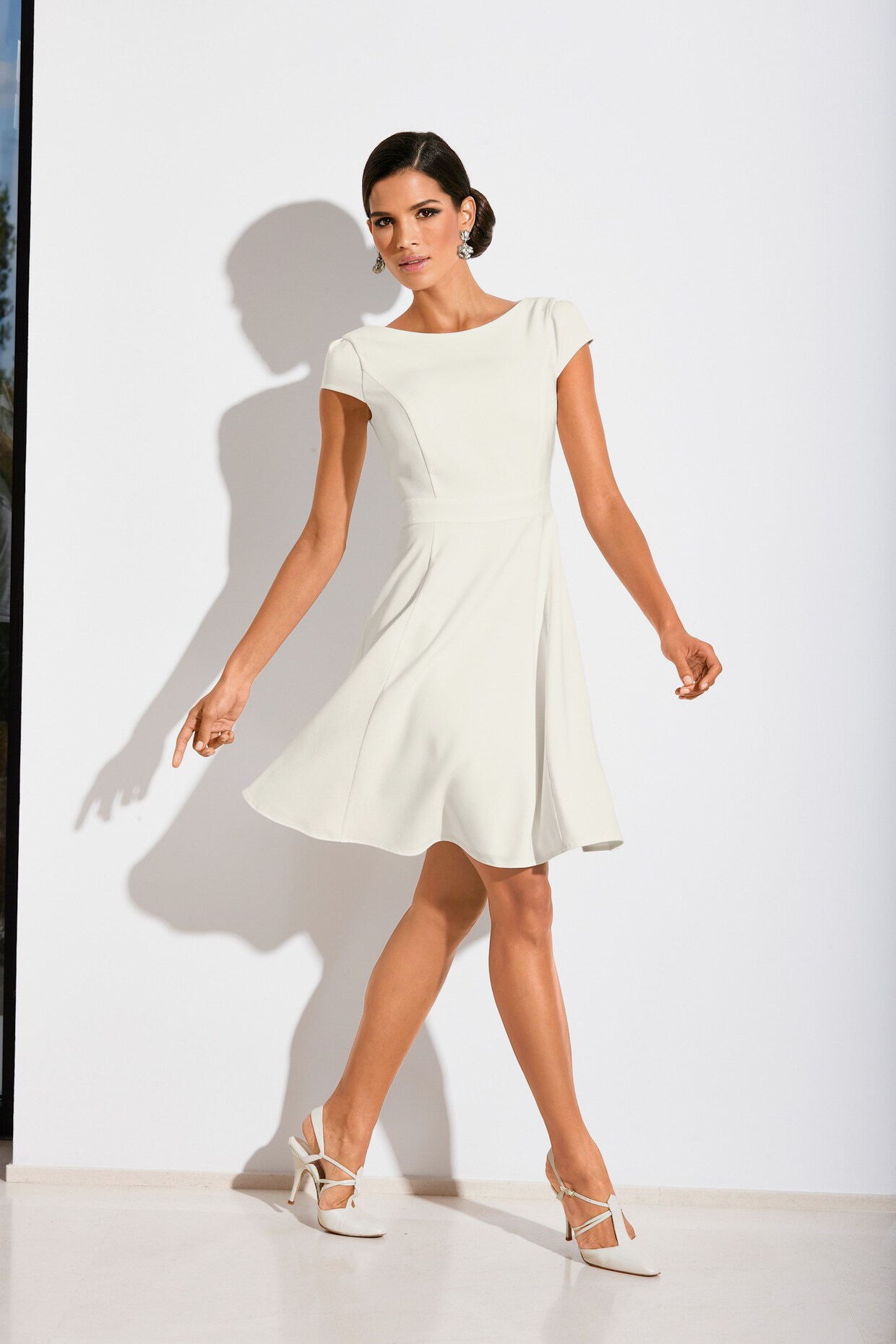 heine Cocktailkleid - creme