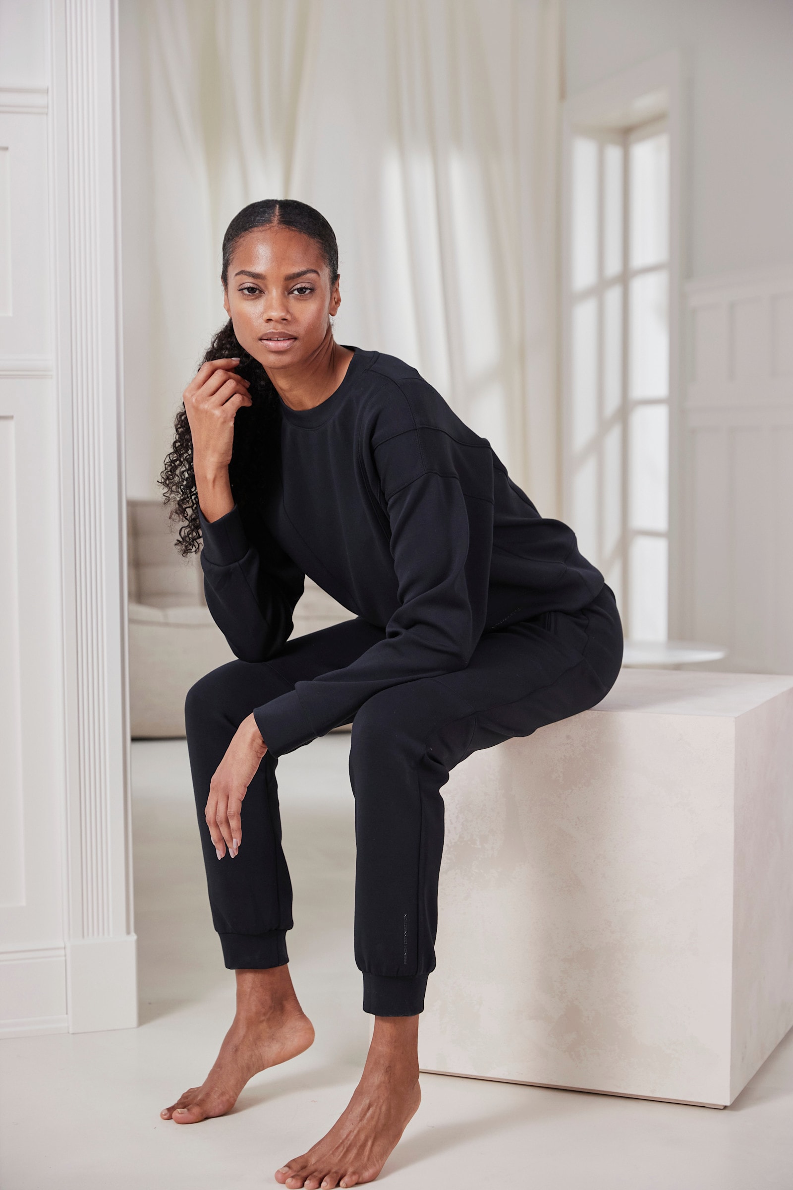 French Connection Sweathose - schwarz