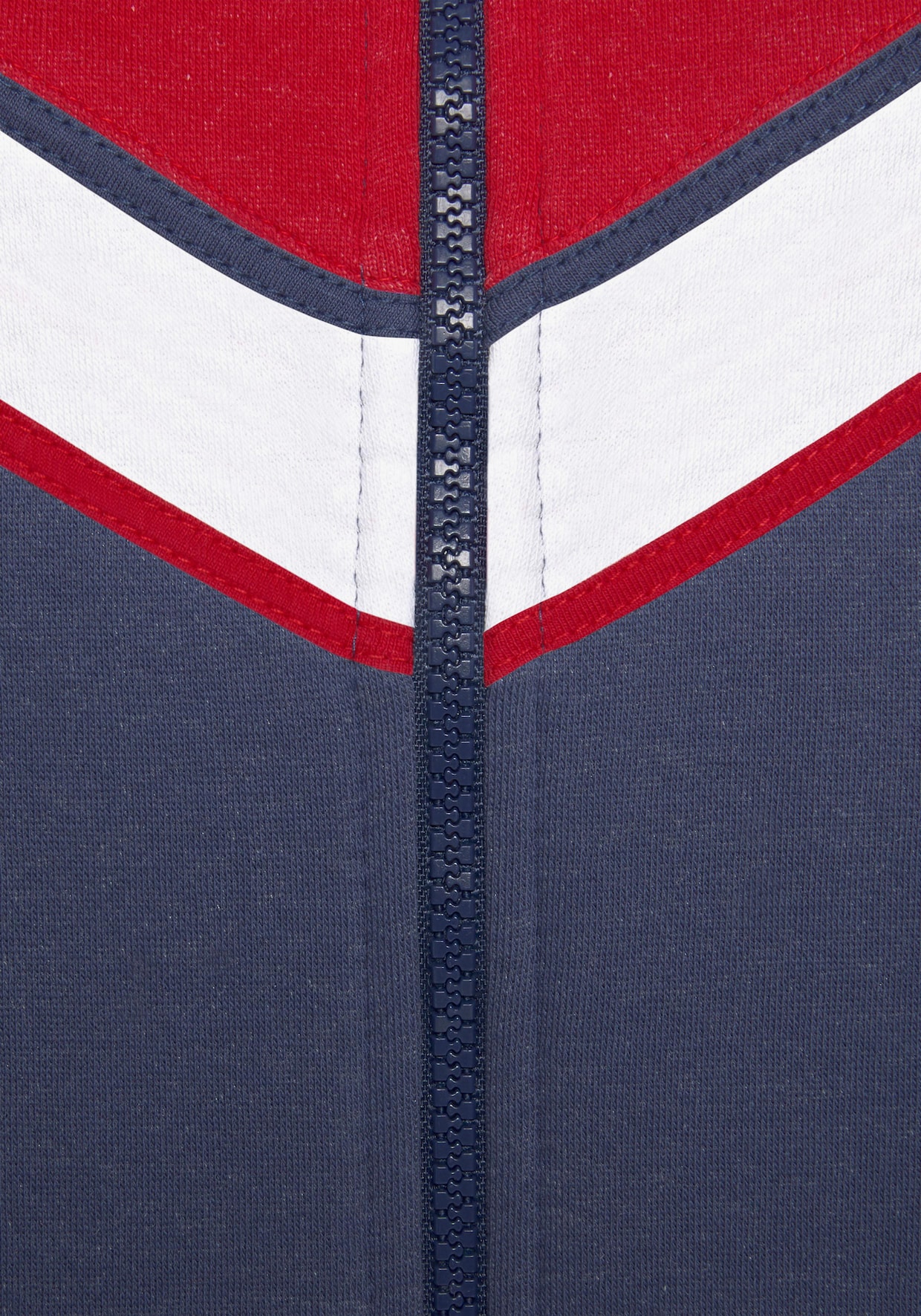 H.I.S Sweatjacke - navy-marine-rot