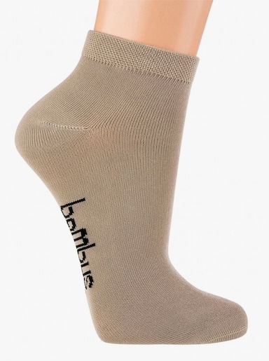 Sneakersocken - beige