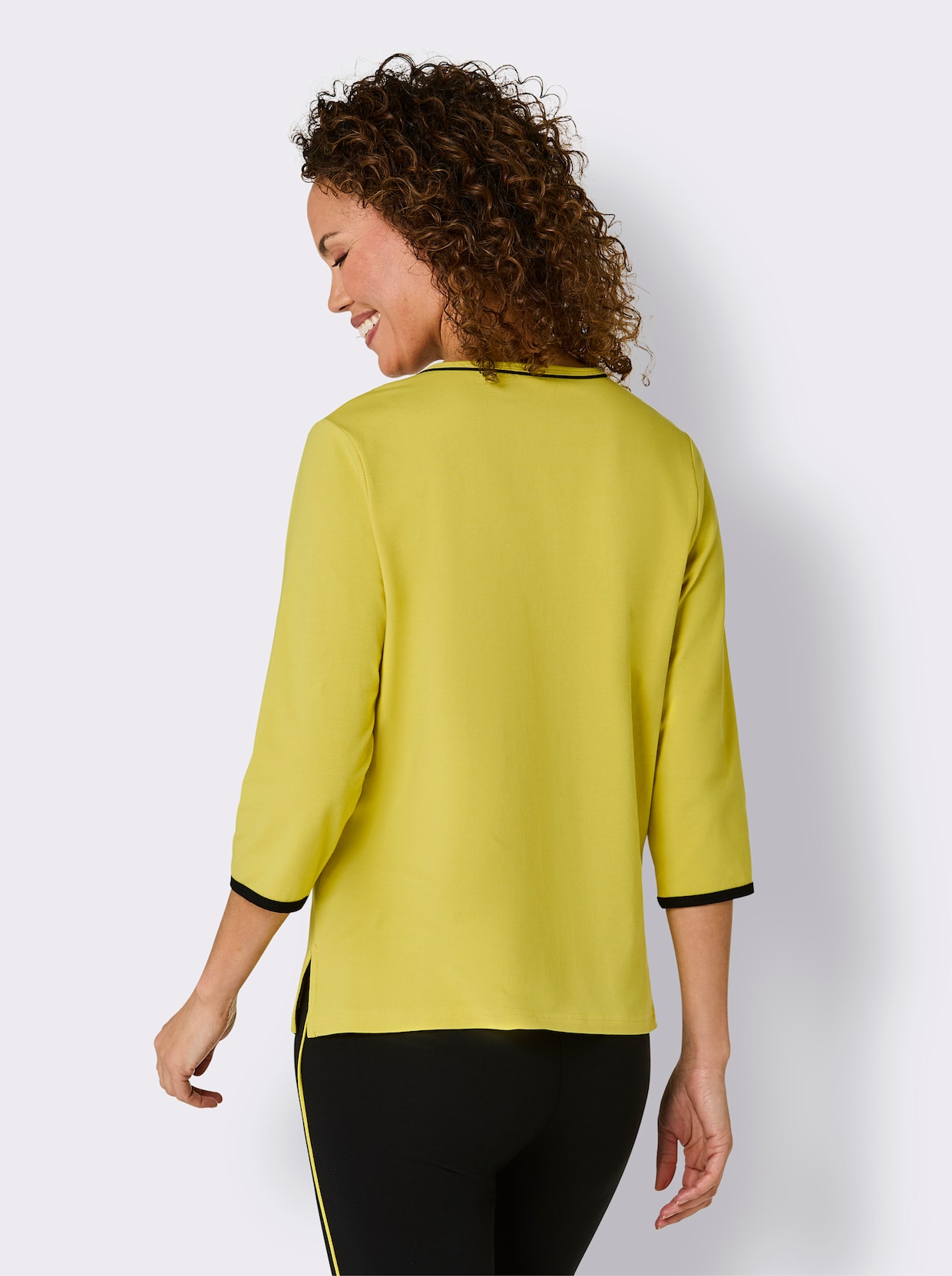 feel good shirt - limoen