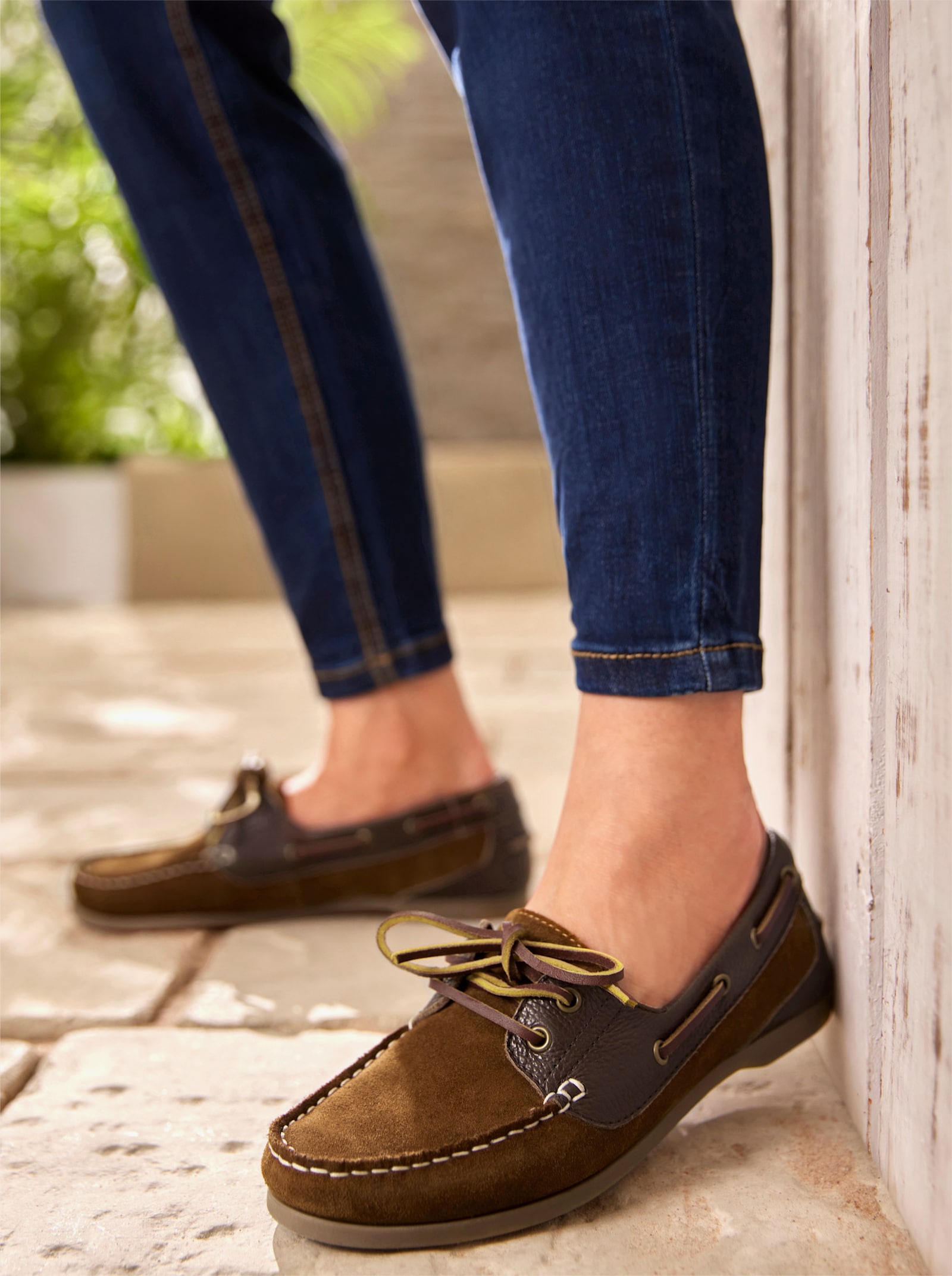 heine Slipper - cognac-dunkelbraun