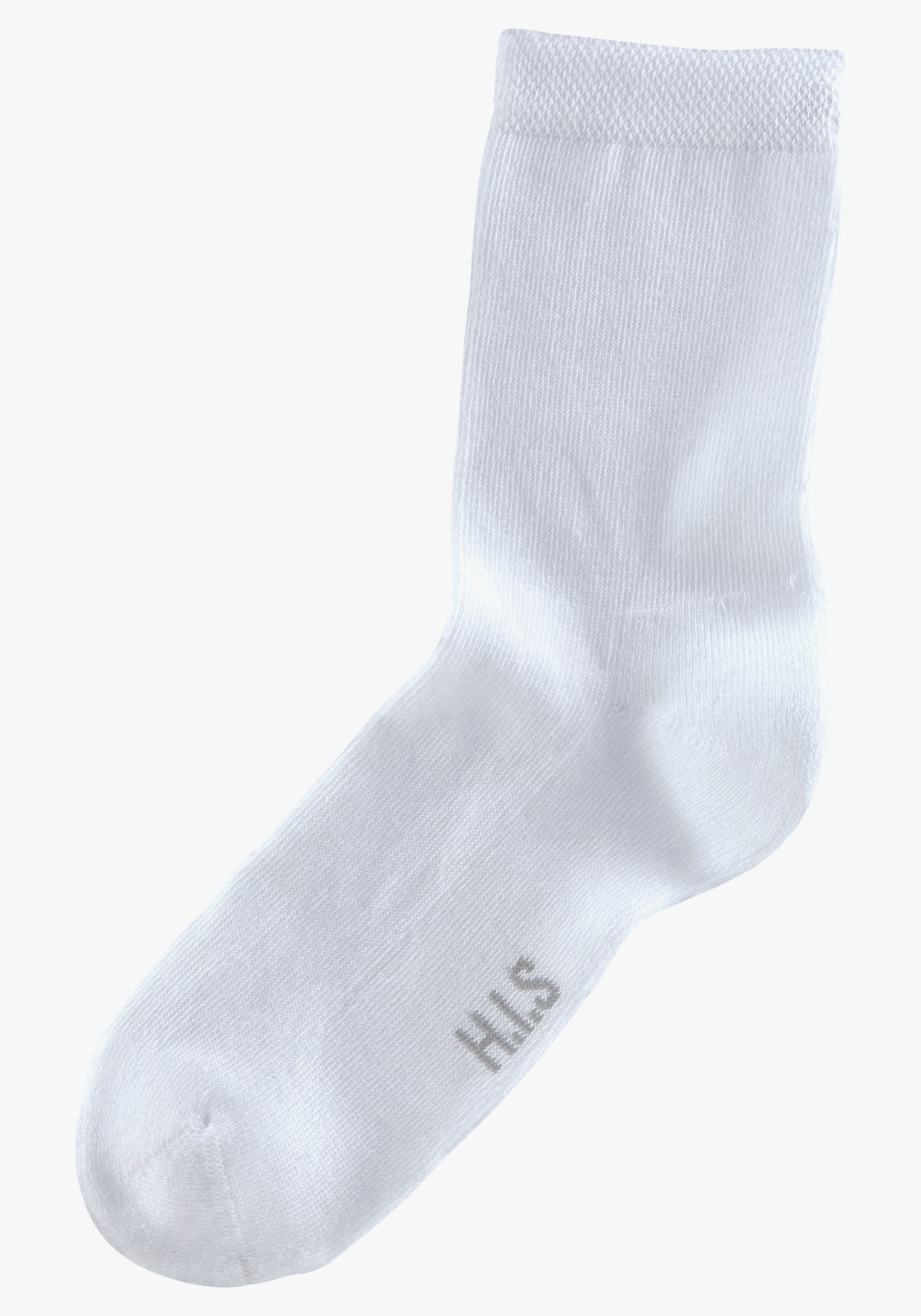 H.I.S Chaussettes - 6x blanc