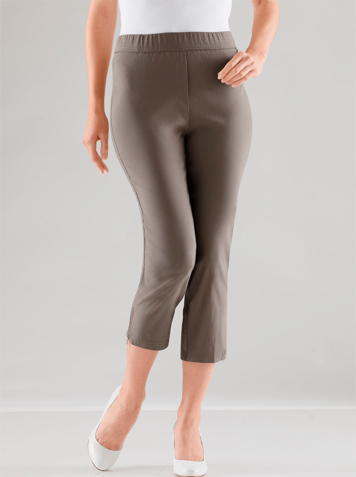 Adelina by Scheiter 7/8-Hose - taupe