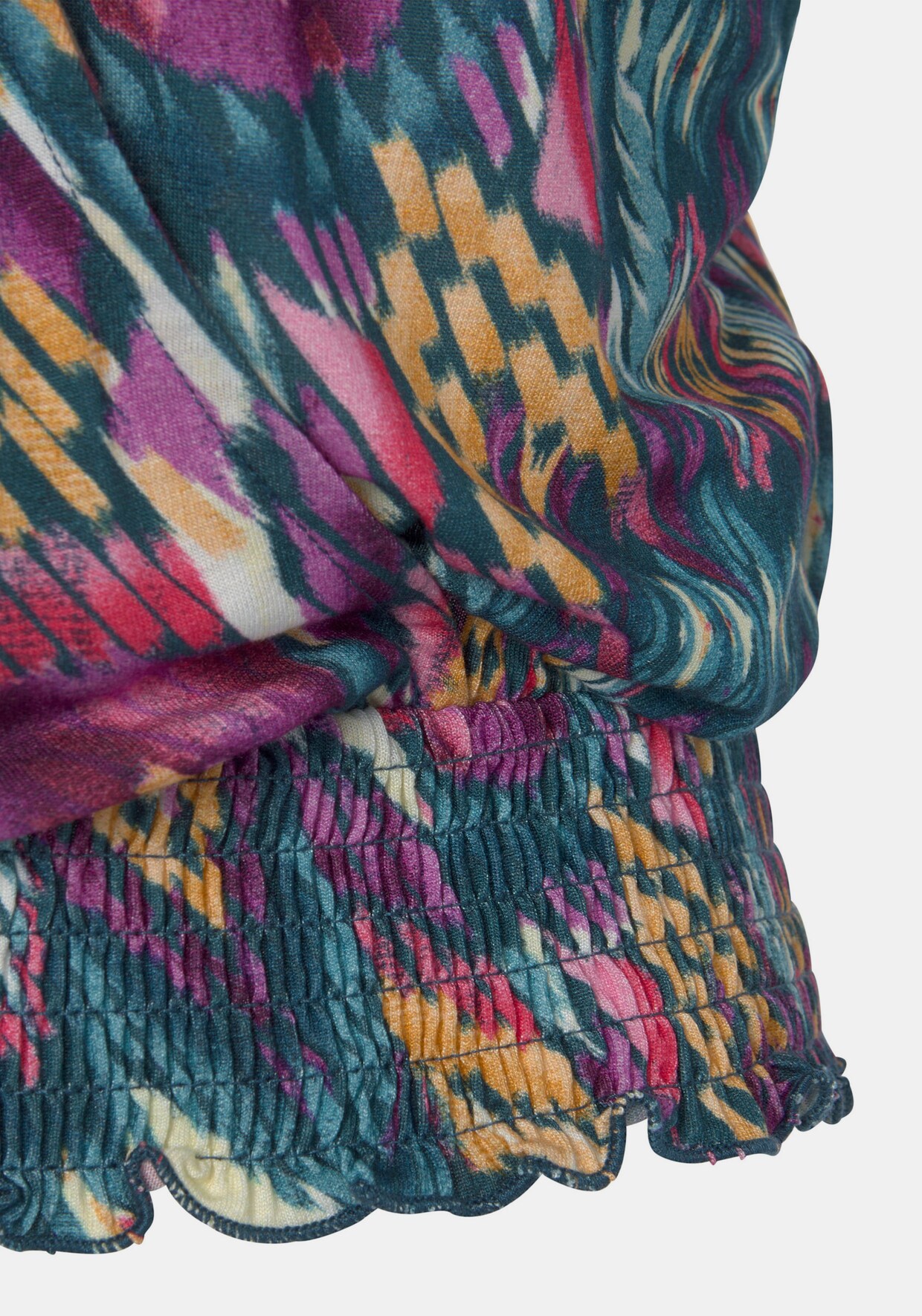 Buffalo Kurzarmshirt - bunt bedruckt