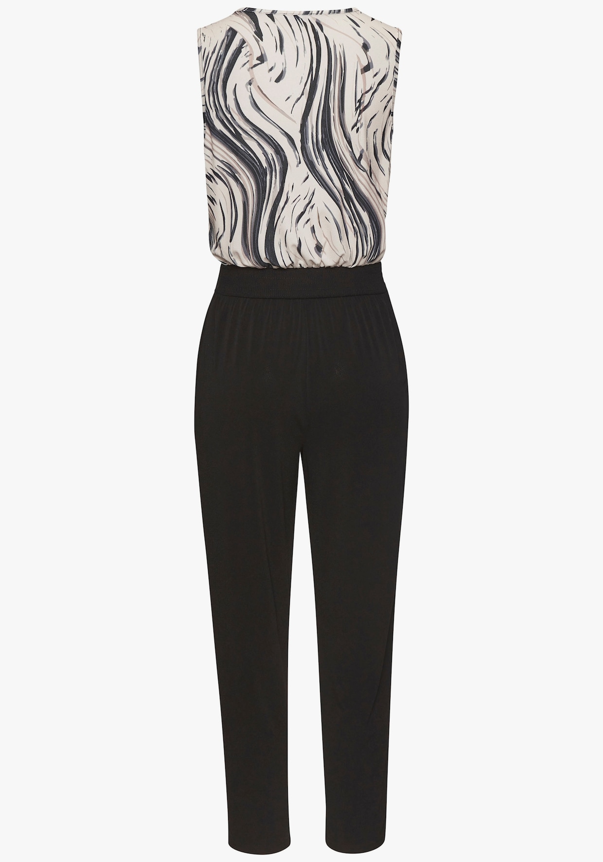 LASCANA Overall - beige-schwarz