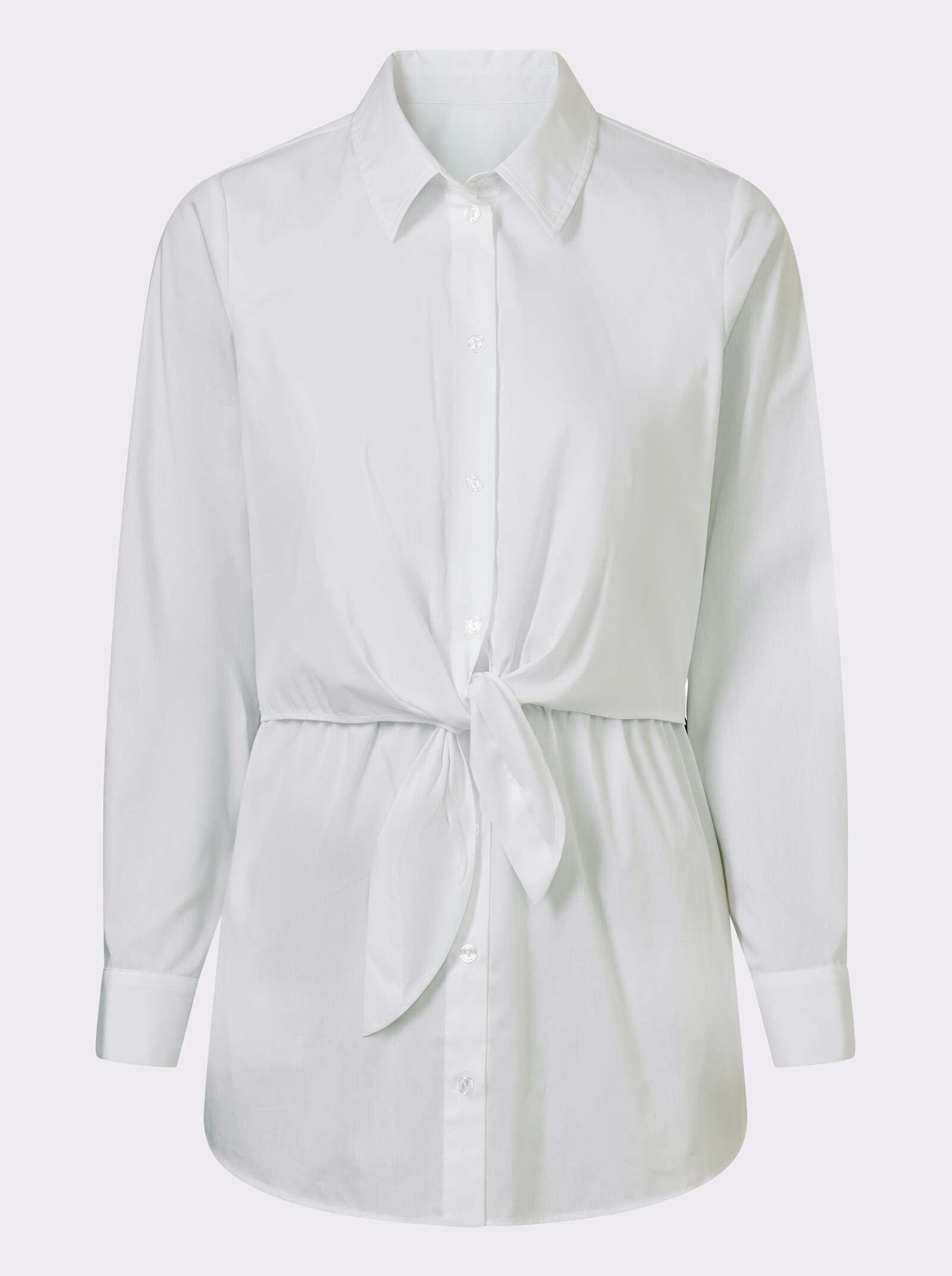 heine Hemdbluse - weiss