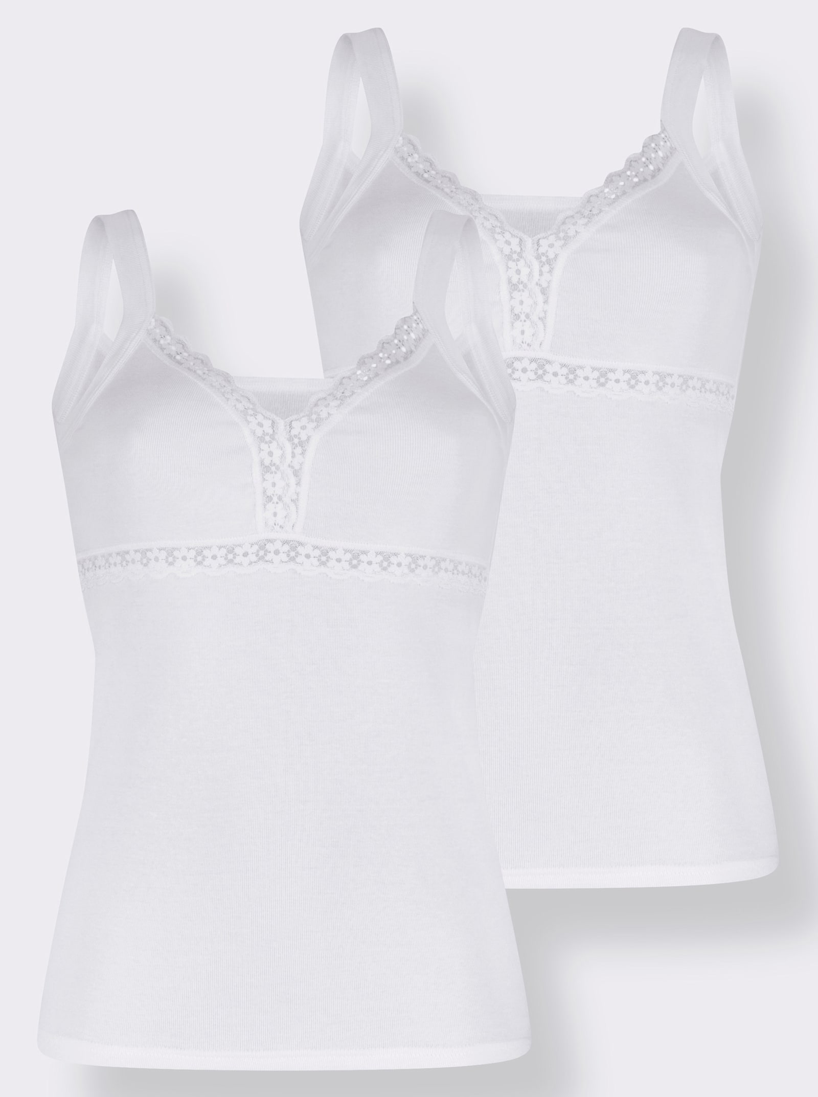wäschepur Tielko-podprsenka el.čipka - biela