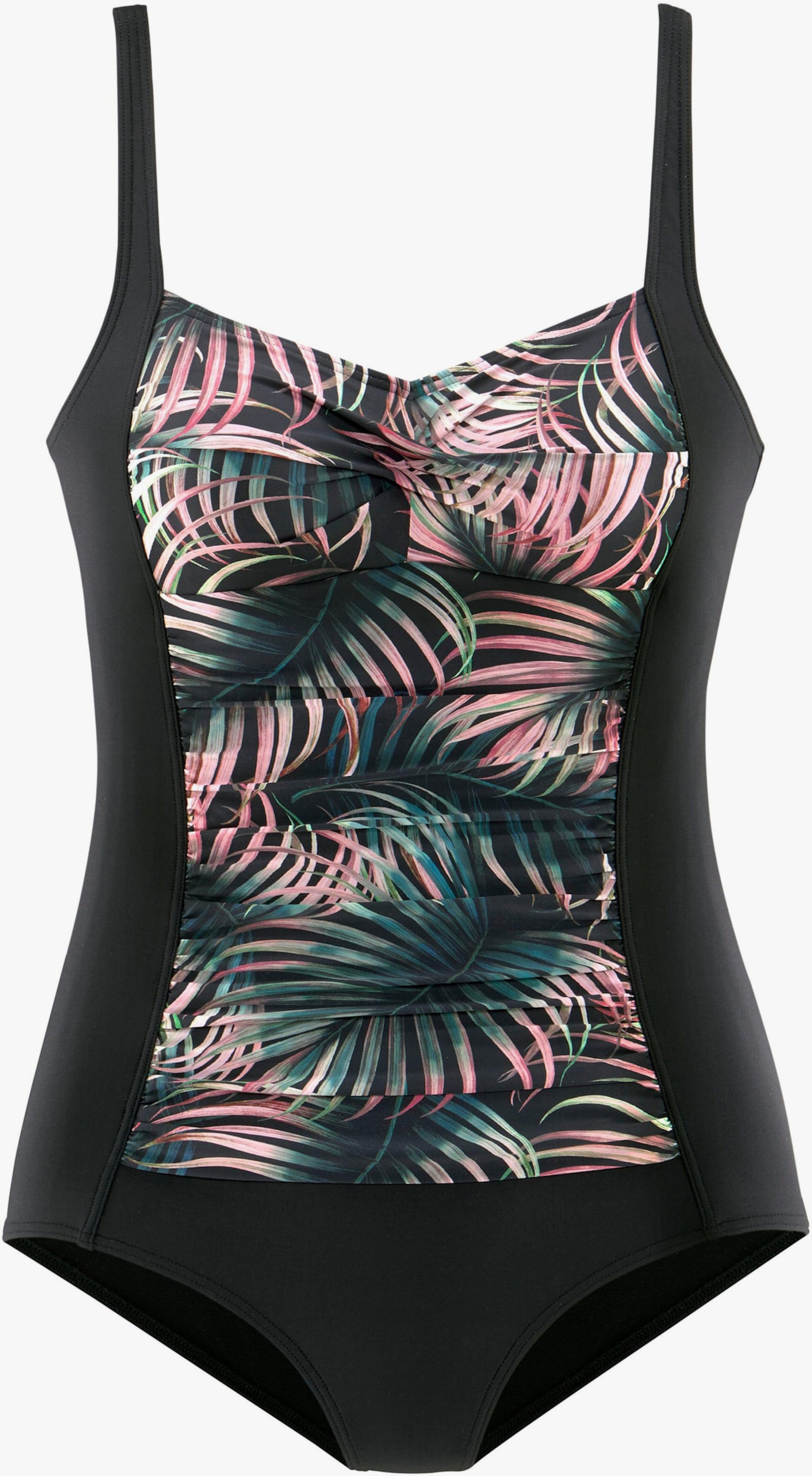 LASCANA Badpak - zwart geprint