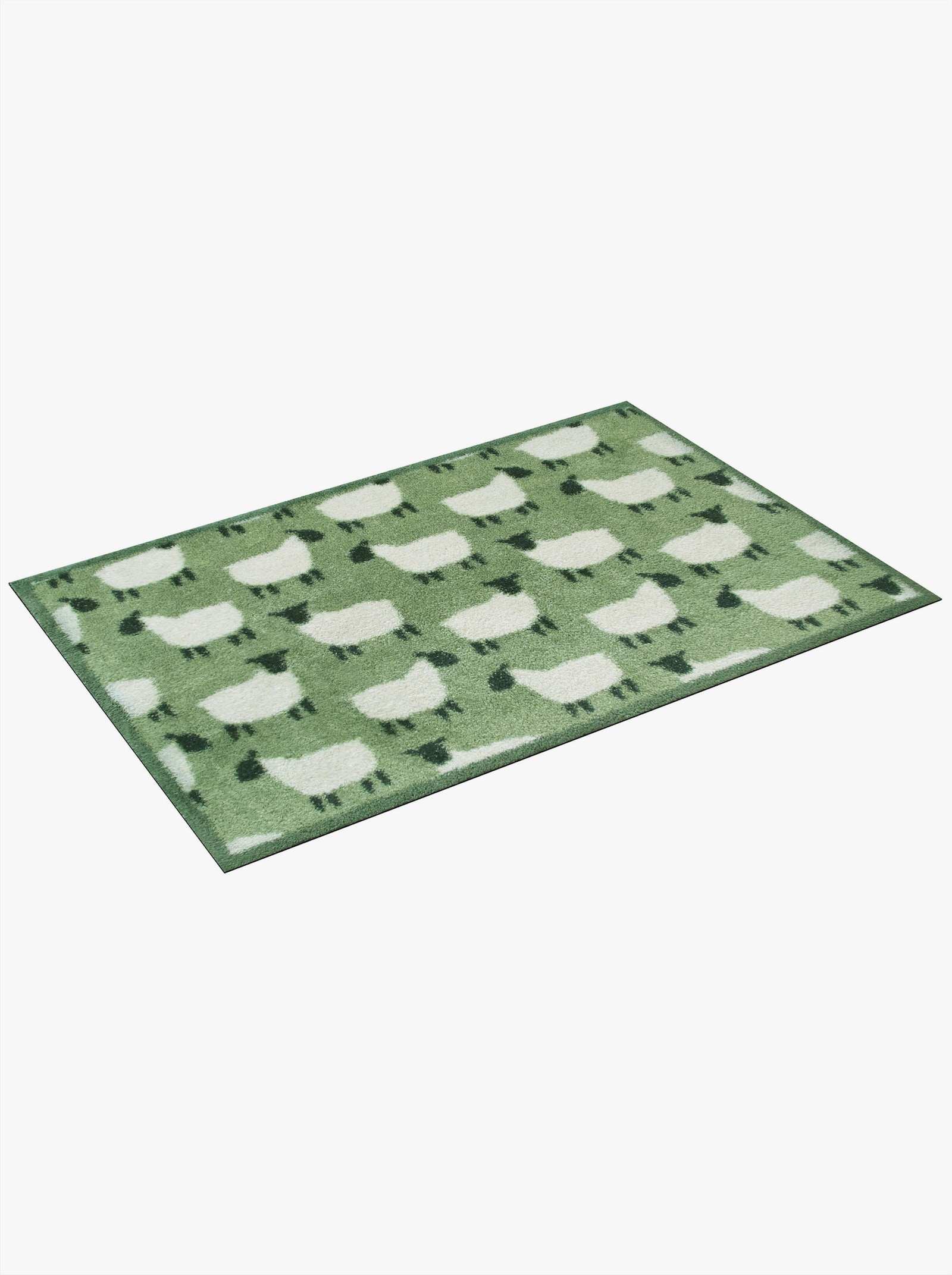 Turtle Mat Fußmatte - grün-ecru
