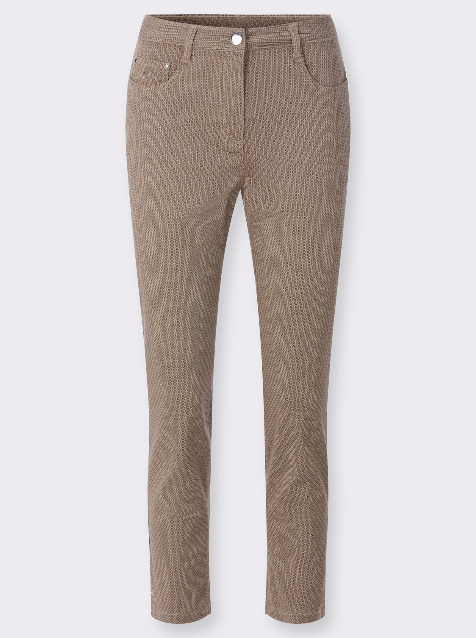 Druckhose in 5-Pocket-Form - sesam-bedruckt