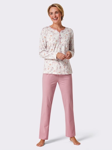 wäschepur Schlafanzug - hellrosé
