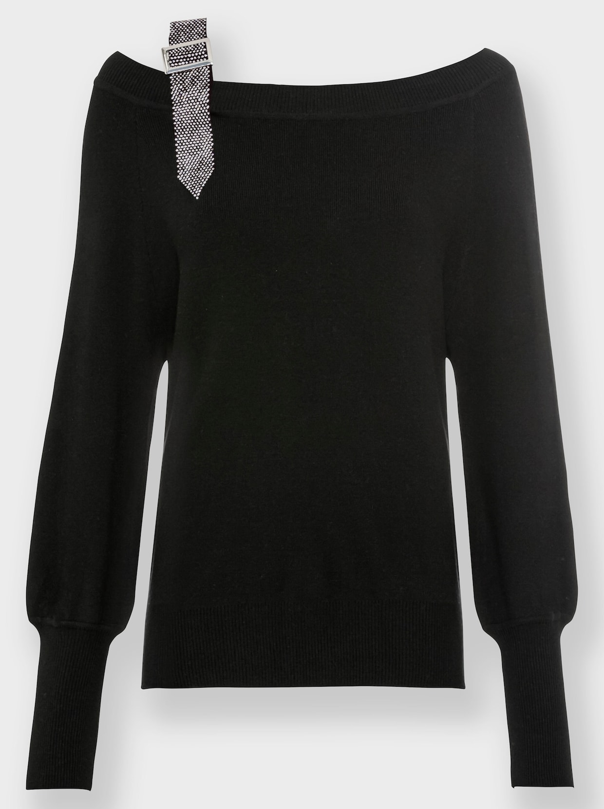 heine Gebreide pullover - zwart