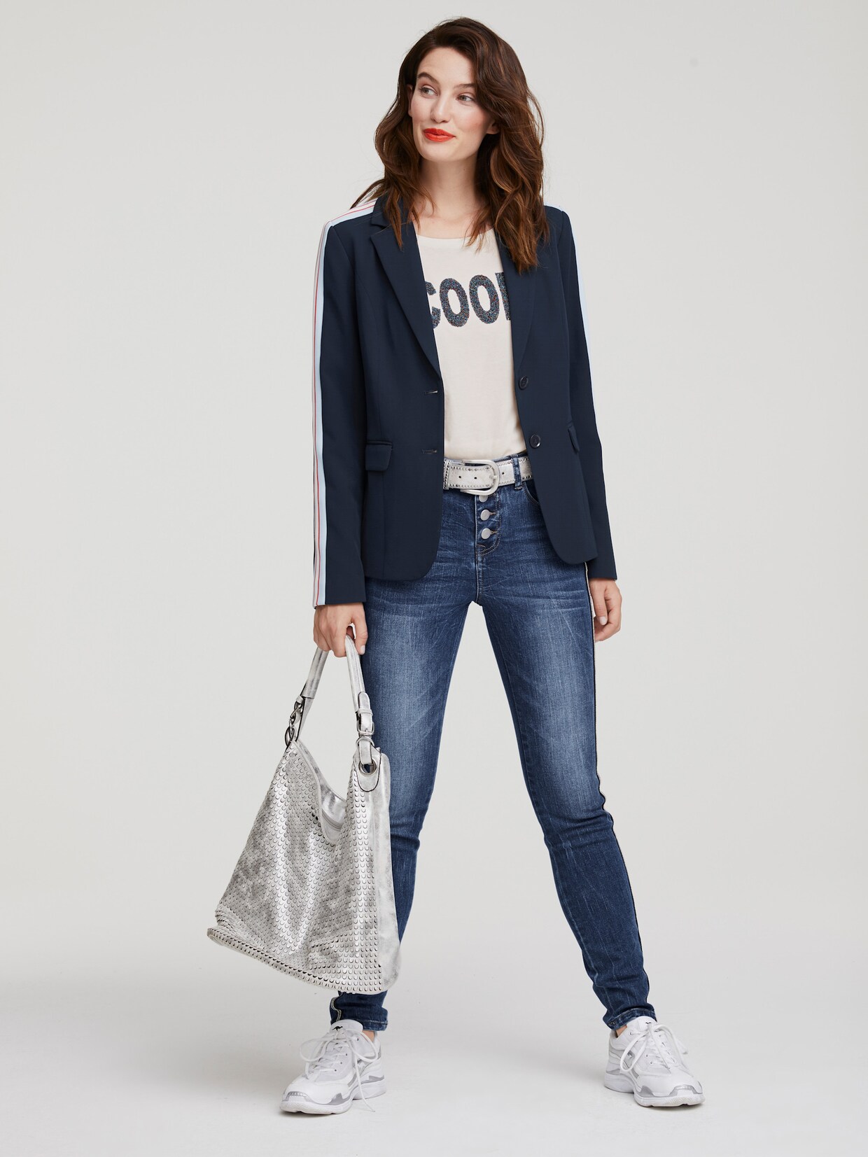 heine Blazer - marine