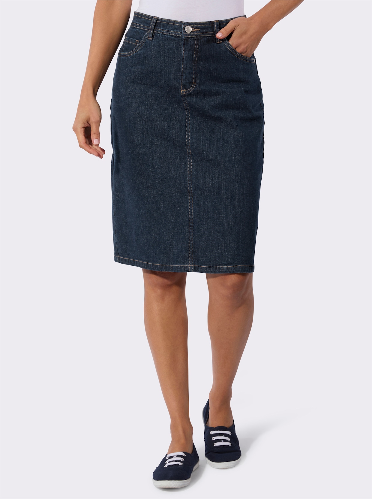 Jeansrock - dark blue