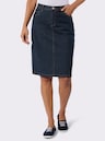 Jeansrock in 5-Pocket-Form - dark blue