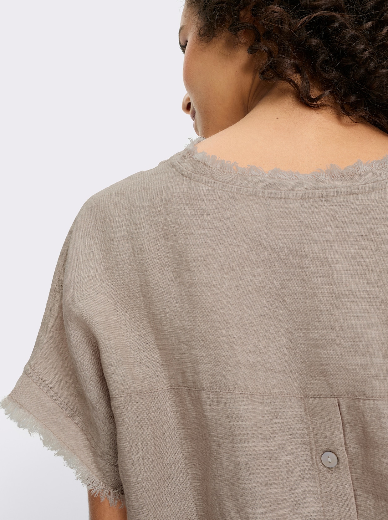 heine Leinenbluse - sesam