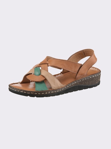 Gemini Sandale - cognac