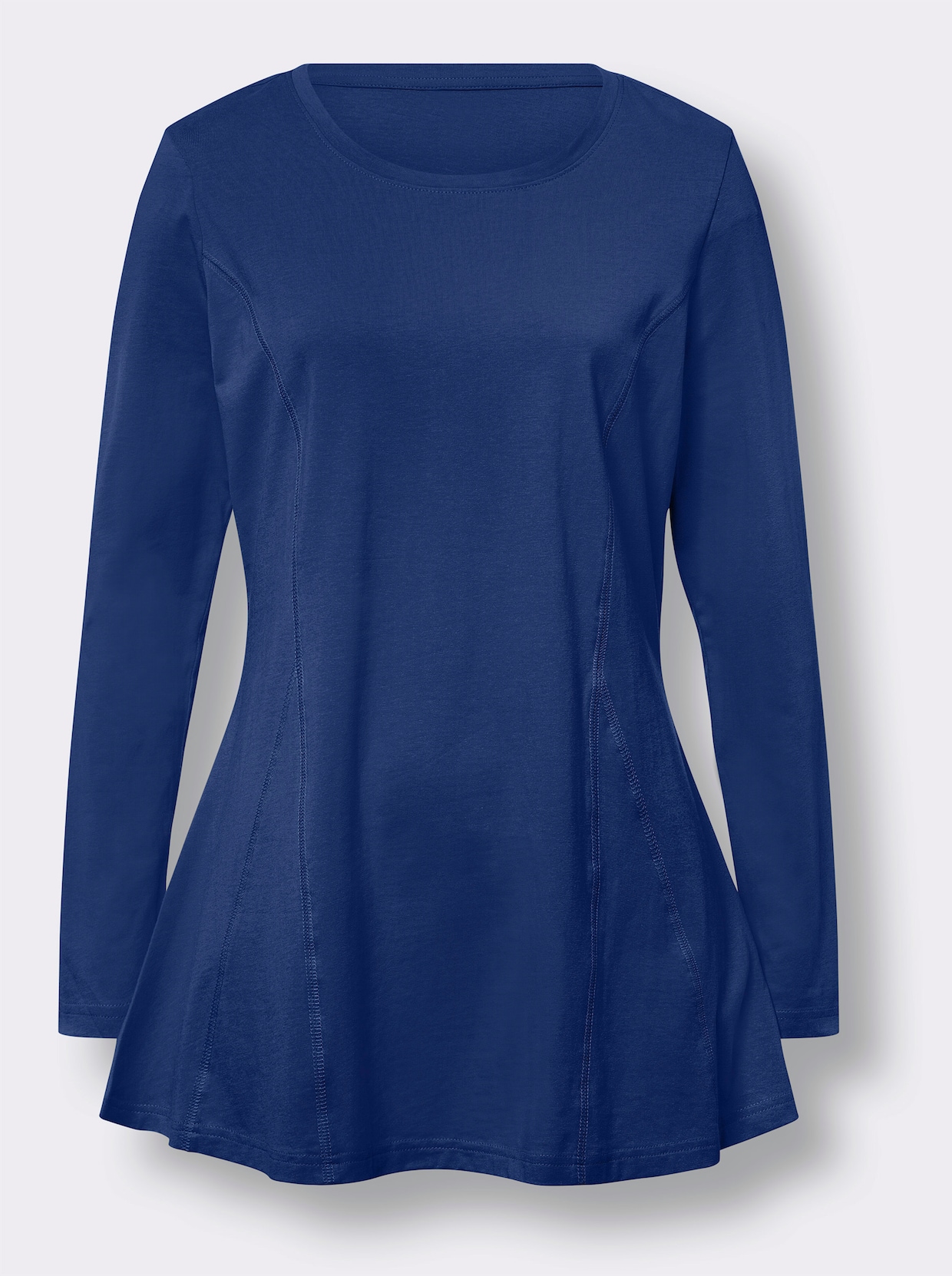 Longshirt - royalblau