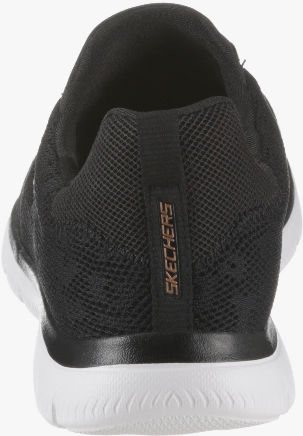 Skechers Slip-on sneaker - zwart