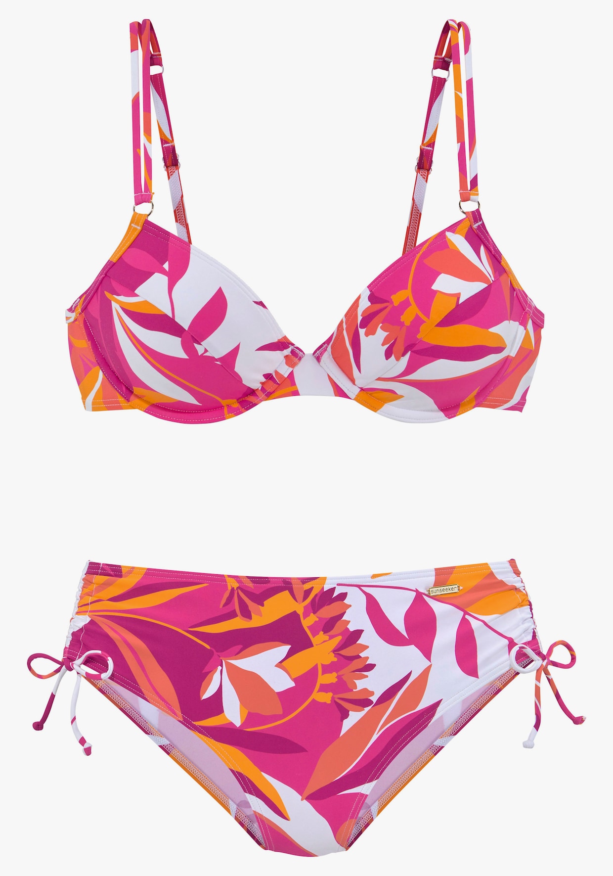 Sunseeker Maillot de bain à armatures - mûre-orange