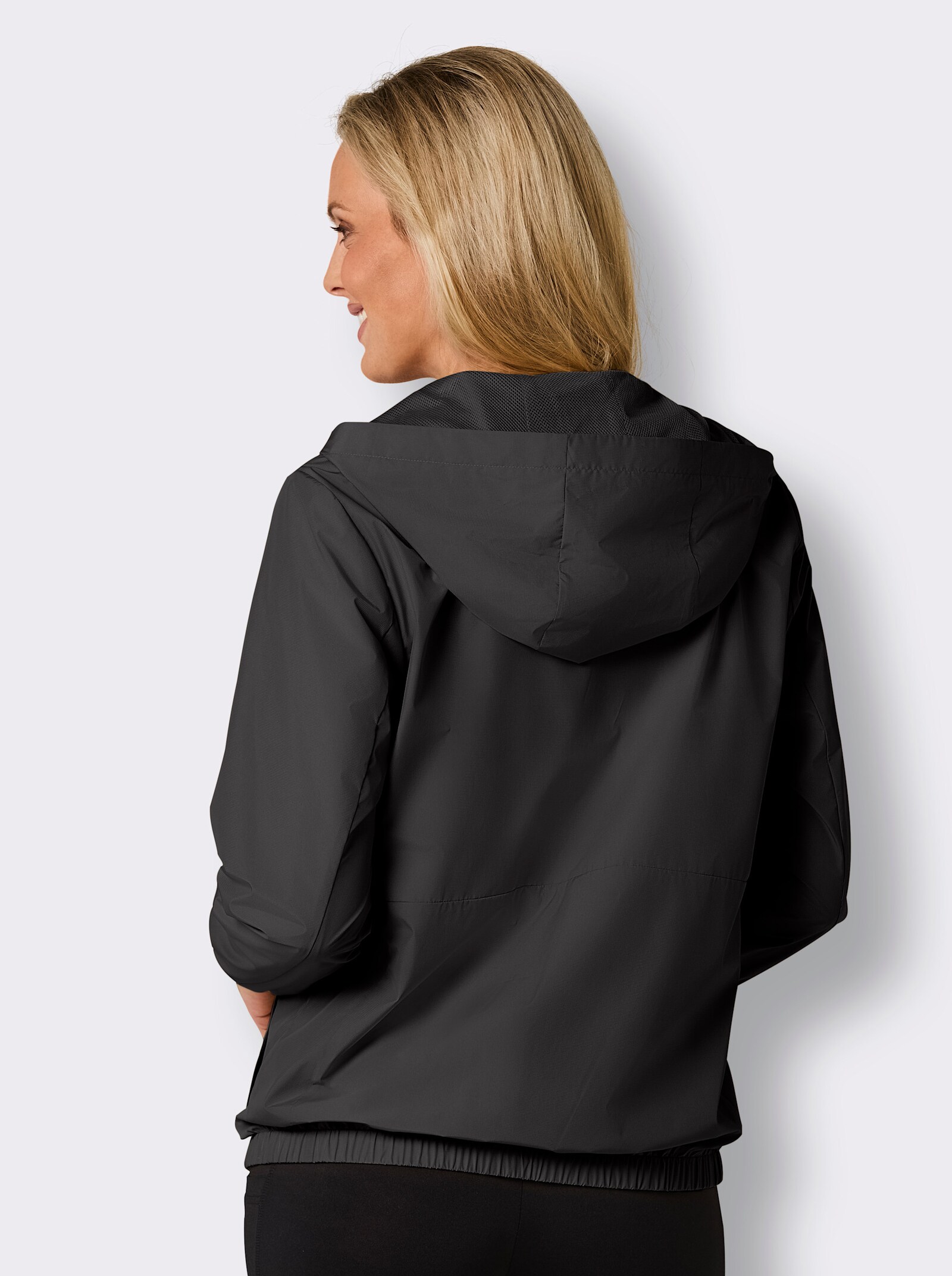 Catamaran Sports Funktionsjacke mit Kapuze - schwarz
