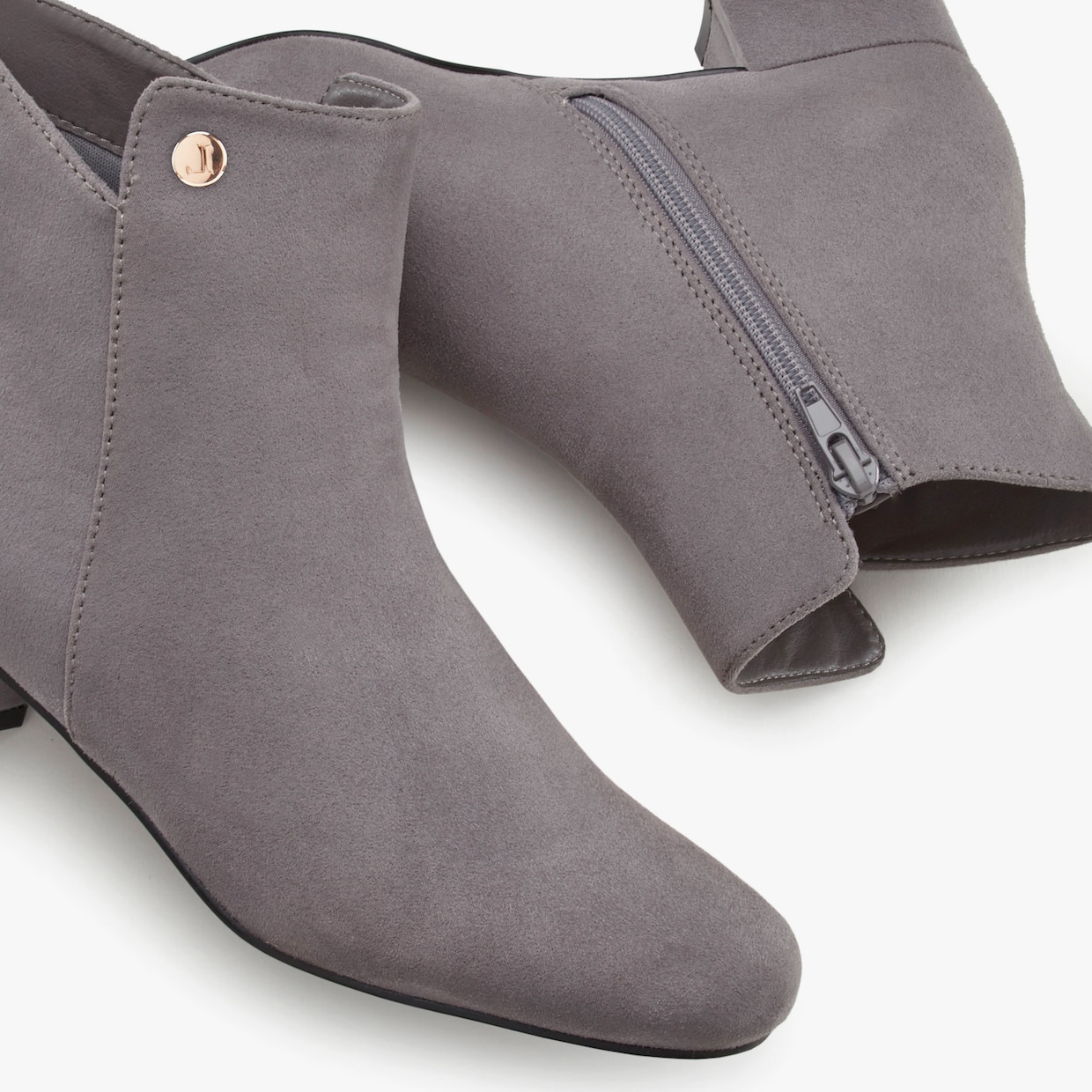 LASCANA Bottines - gris clair