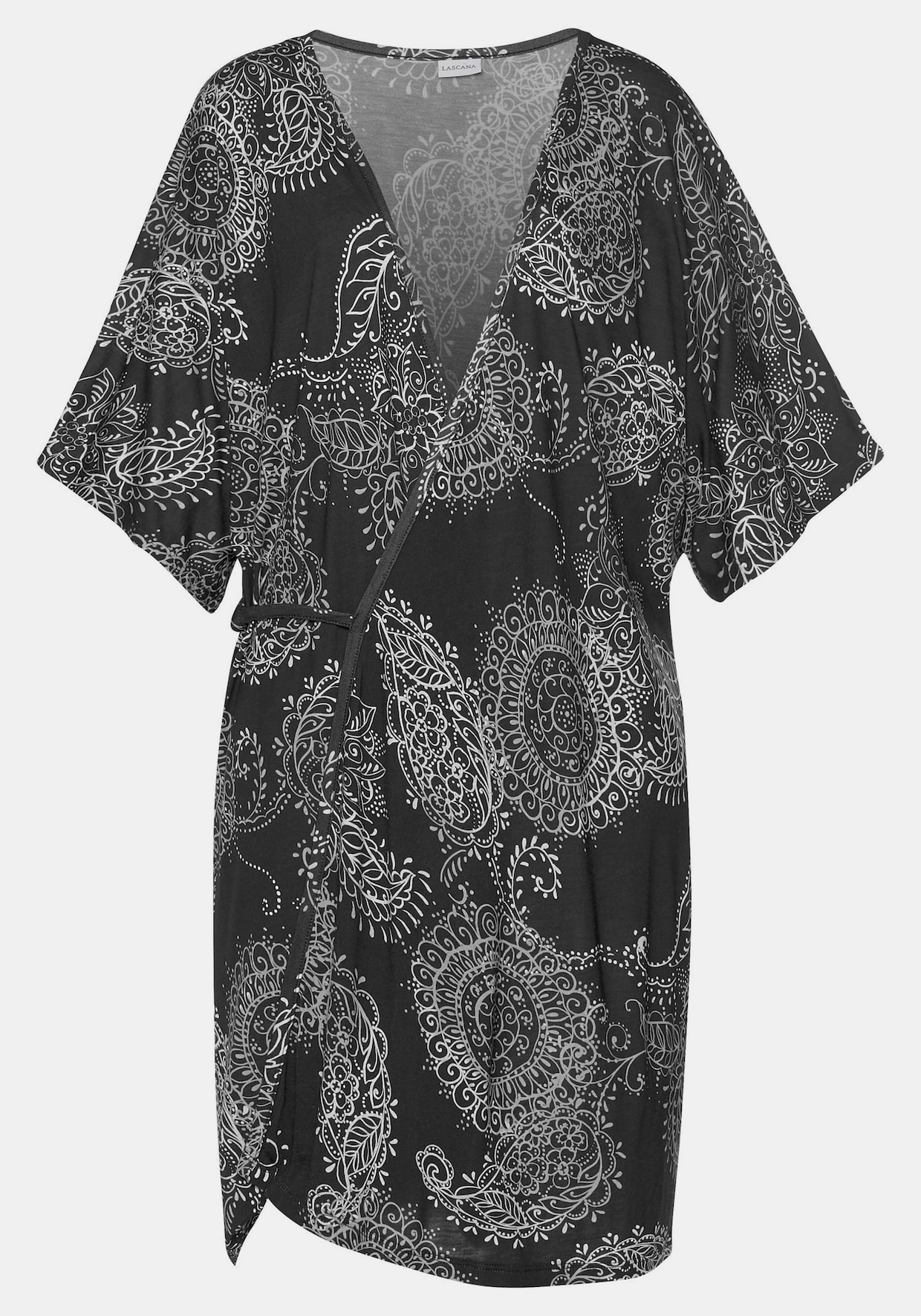 Vivance Dreams Kimono - schwarz-weiß-gemustert
