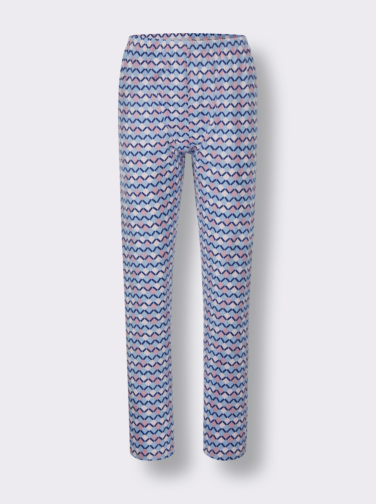 Comtessa Pyjama - roze/bleu geprint