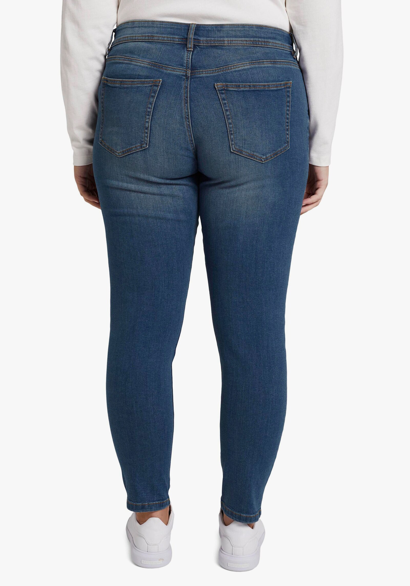 Skinny-fit-Jeans - blue-denim