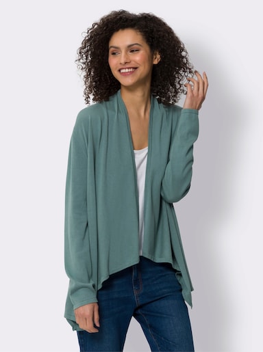 heine Strickjacke - jade