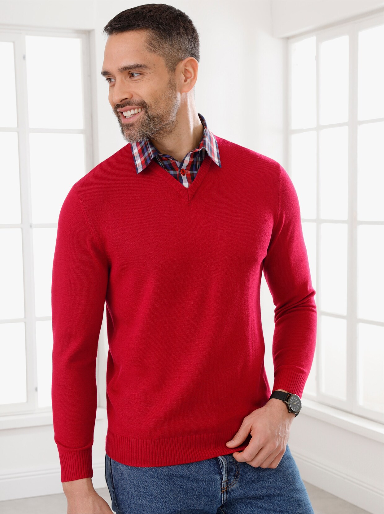 Pullover - rood